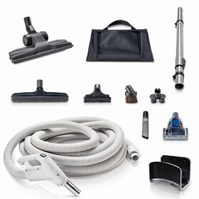 Universal Central Vacuum Hose Kit with Milti Surface Floor Tools by Prolux upright vacuum, stick vacuum
