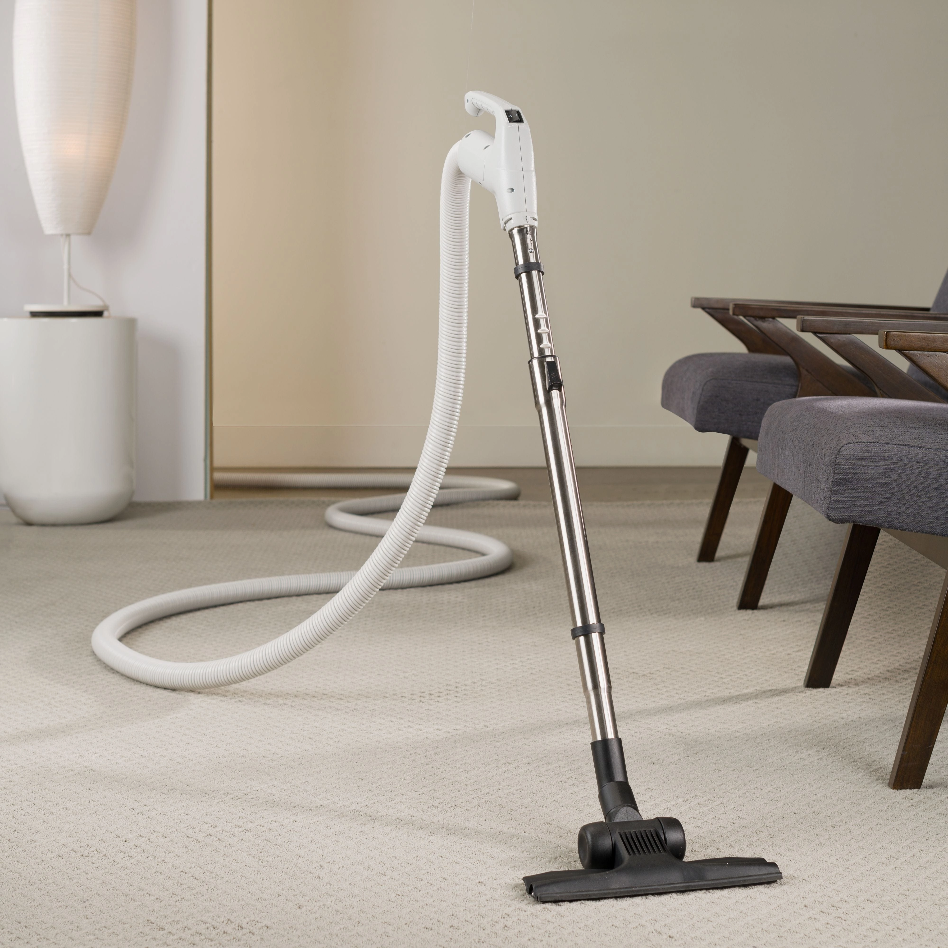 Universal Central Vacuum Hose Kit with Milti Surface Floor Tools by Prolux