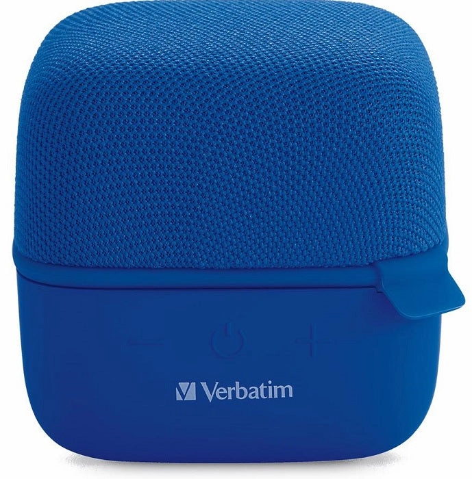 Verbatim Wireless Cube Bluetooth Speaker with Built-in Mic (2 Colors) (Special 2-Pk Offer!)