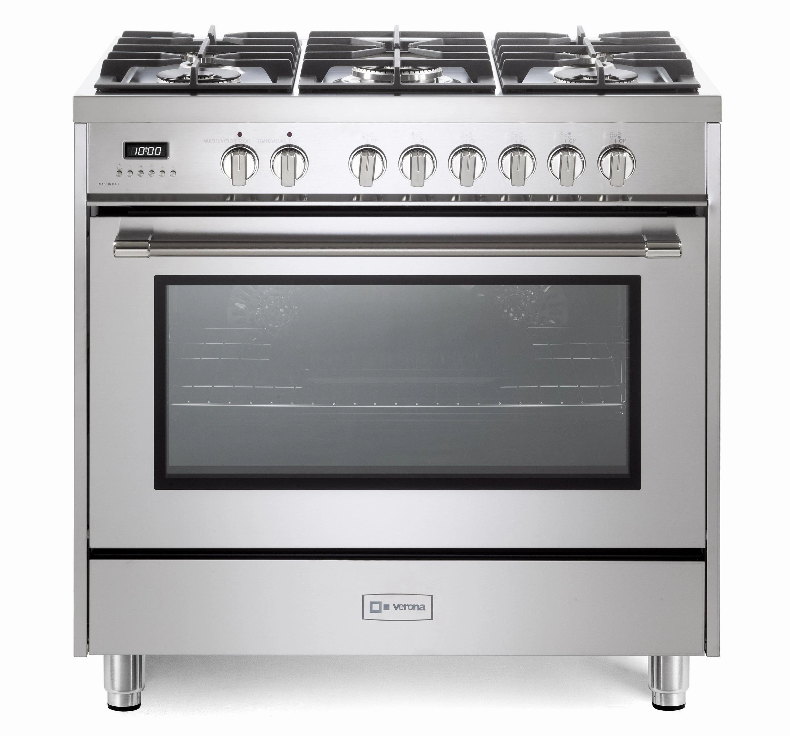 Verona VPRFSGE365SS Verona Prima 36" Dual Fuel Range - Stainless Steel Freestanding Ranges freestanding dual fuel range 30 inch
