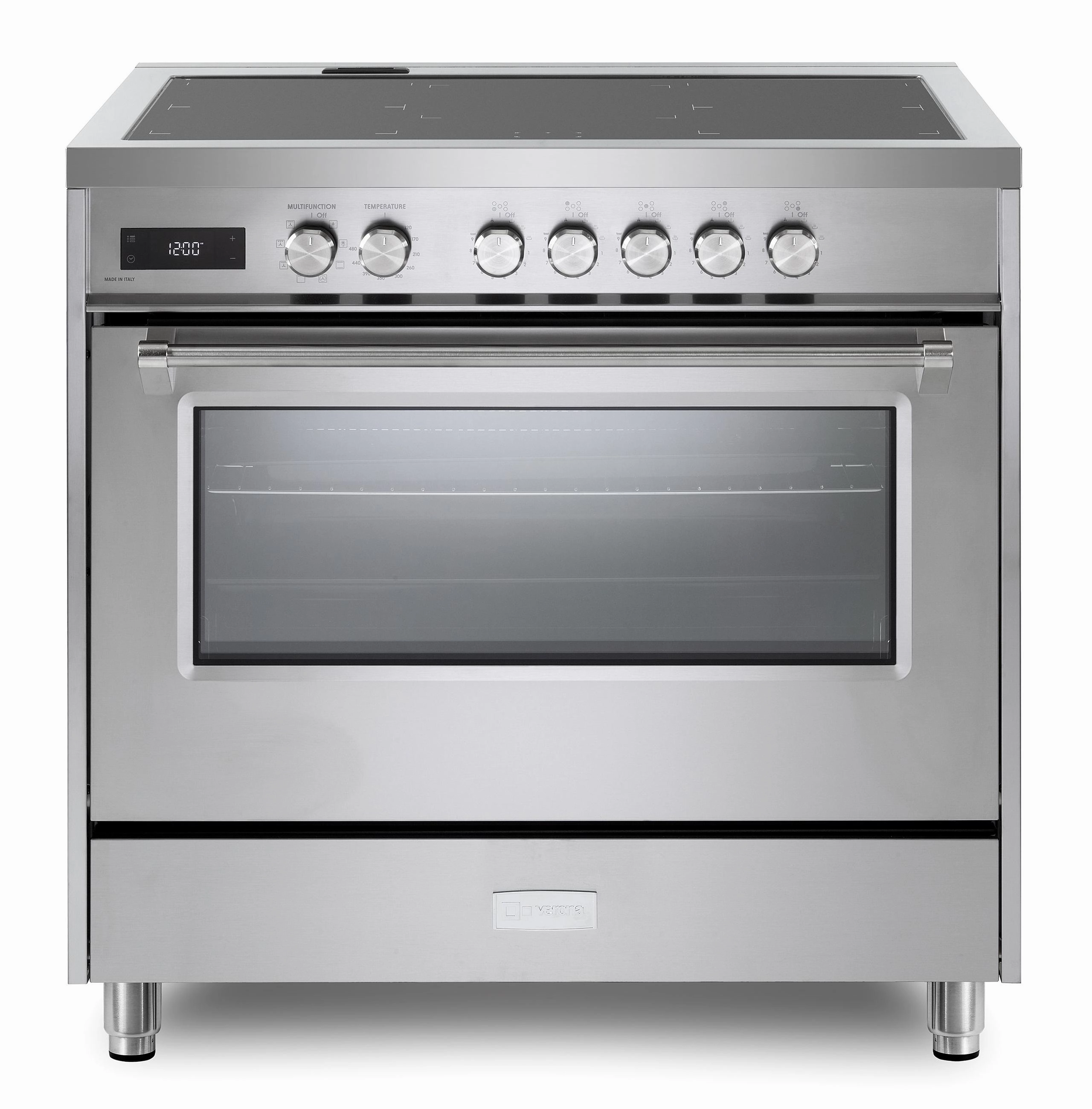 Verona VUFSIE365SS Verona Ultima 36" Induction Range - Stainless Steel Freestanding Ranges freestanding dual fuel range 30 inch