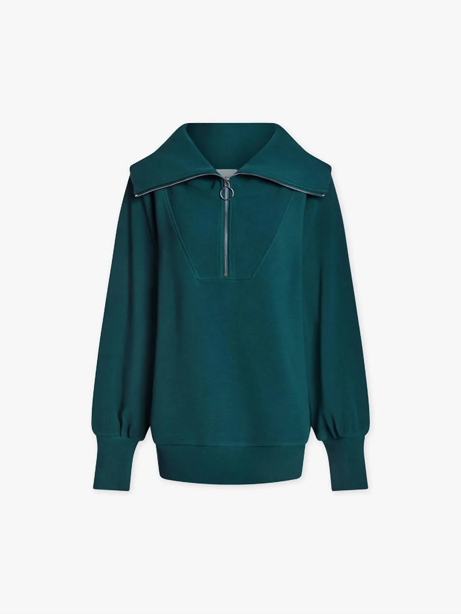 Vine Half Zip Pullover In Conifer