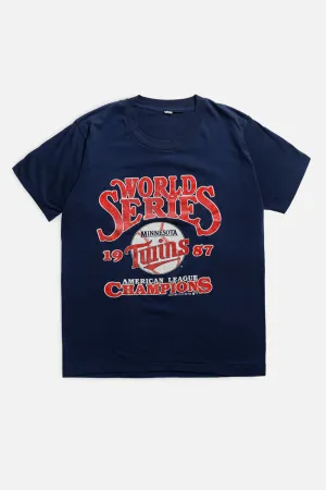 Vintage Minnesota Twins 1987 World Series MLB Tee - Women's S