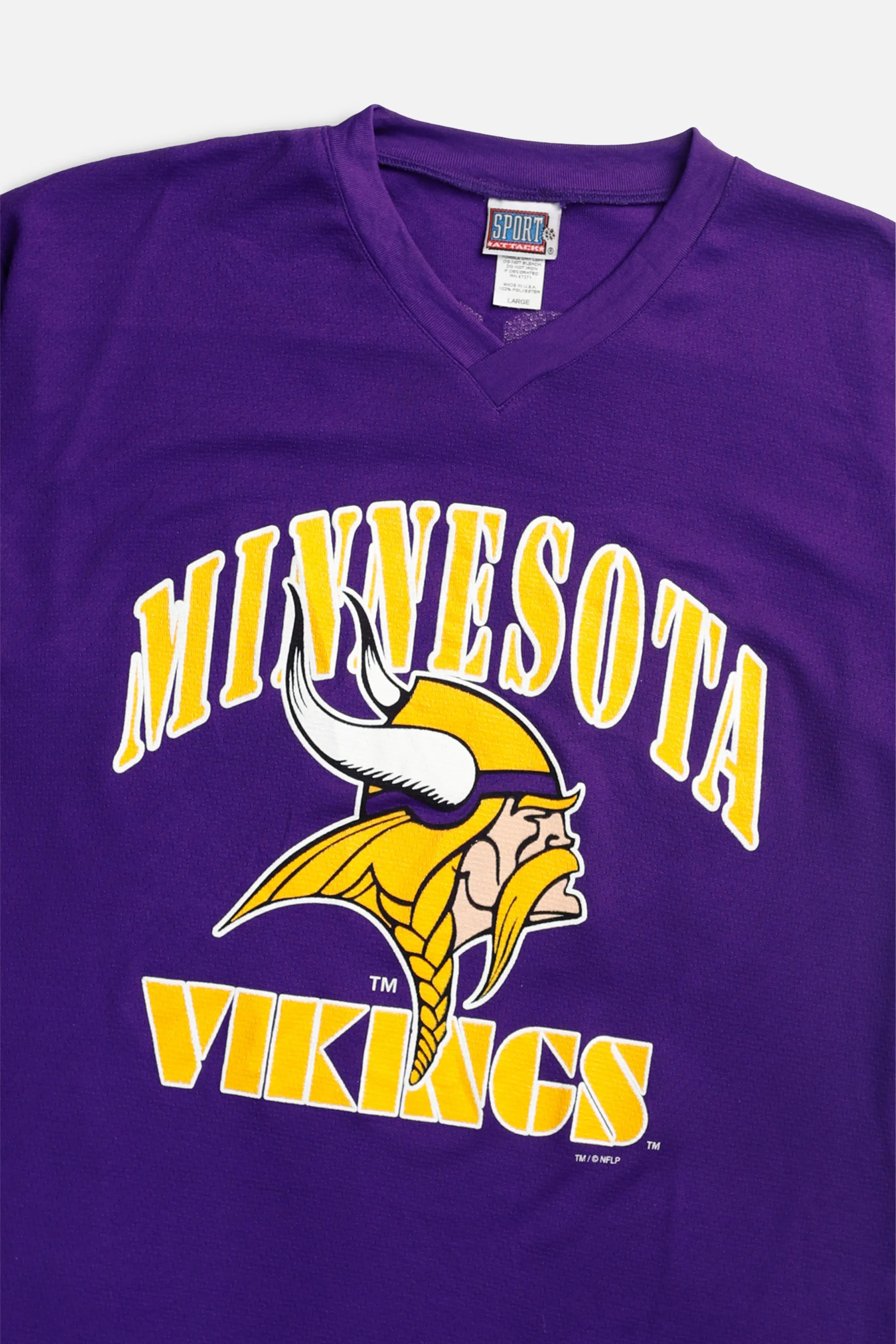 Vintage Minnesota Vikings Jersey Tee - L