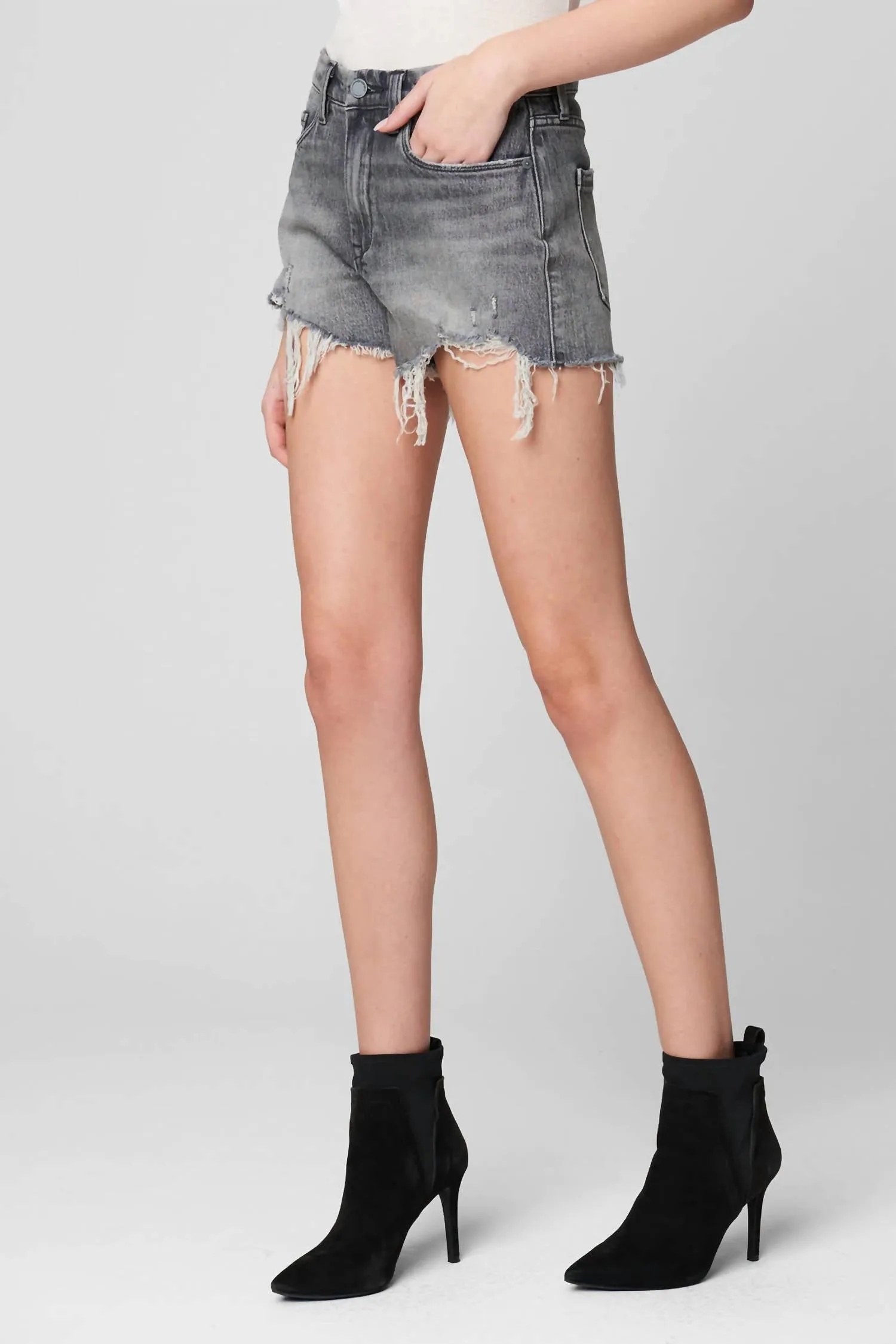Wash Demi Short In Gray