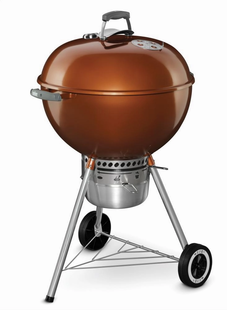 Weber 14402001 Original Kettle&#8482; Premium Charcoal Grill - 22 Inch Copper Charcoal Barbeque Grills,charcoal bbq smoker