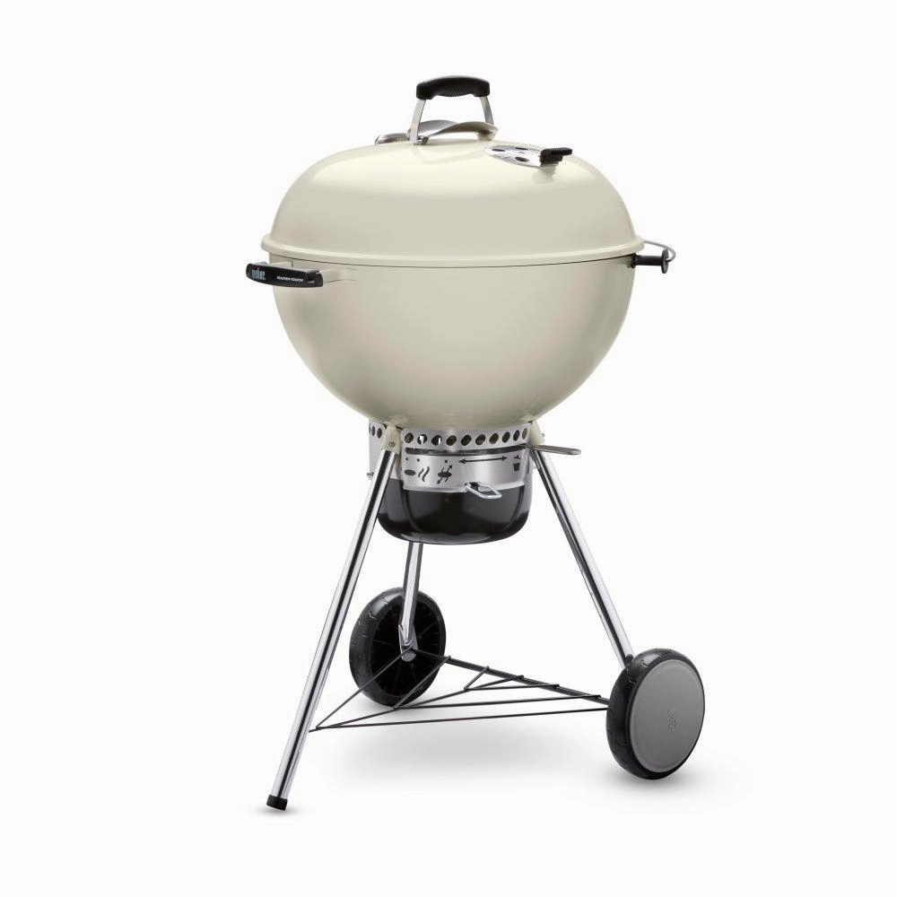 Weber 14505601 Master-Touch Charcoal Grill 22" - Ivory Charcoal Barbeque Grills,charcoal bbq smoker