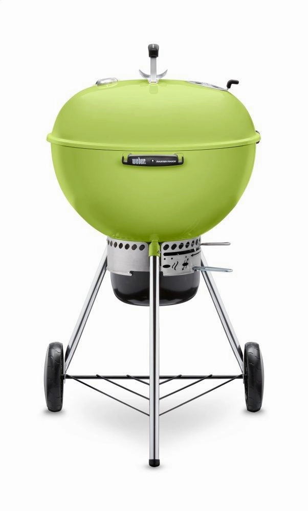 Weber 14511601 Master-Touch Charcoal Grill 22" - Spring Green
