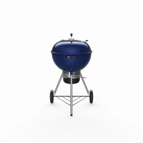 Weber 14516001 Master-Touch Charcoal Grill 22" - Deep Ocean Blue Barbeque Grills,outdoor bbq grill