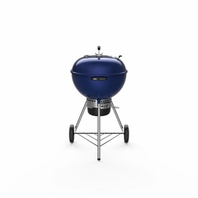 Weber 14516001 Master-Touch Charcoal Grill 22" - Deep Ocean Blue Charcoal Barbeque Grills,charcoal bbq smoker