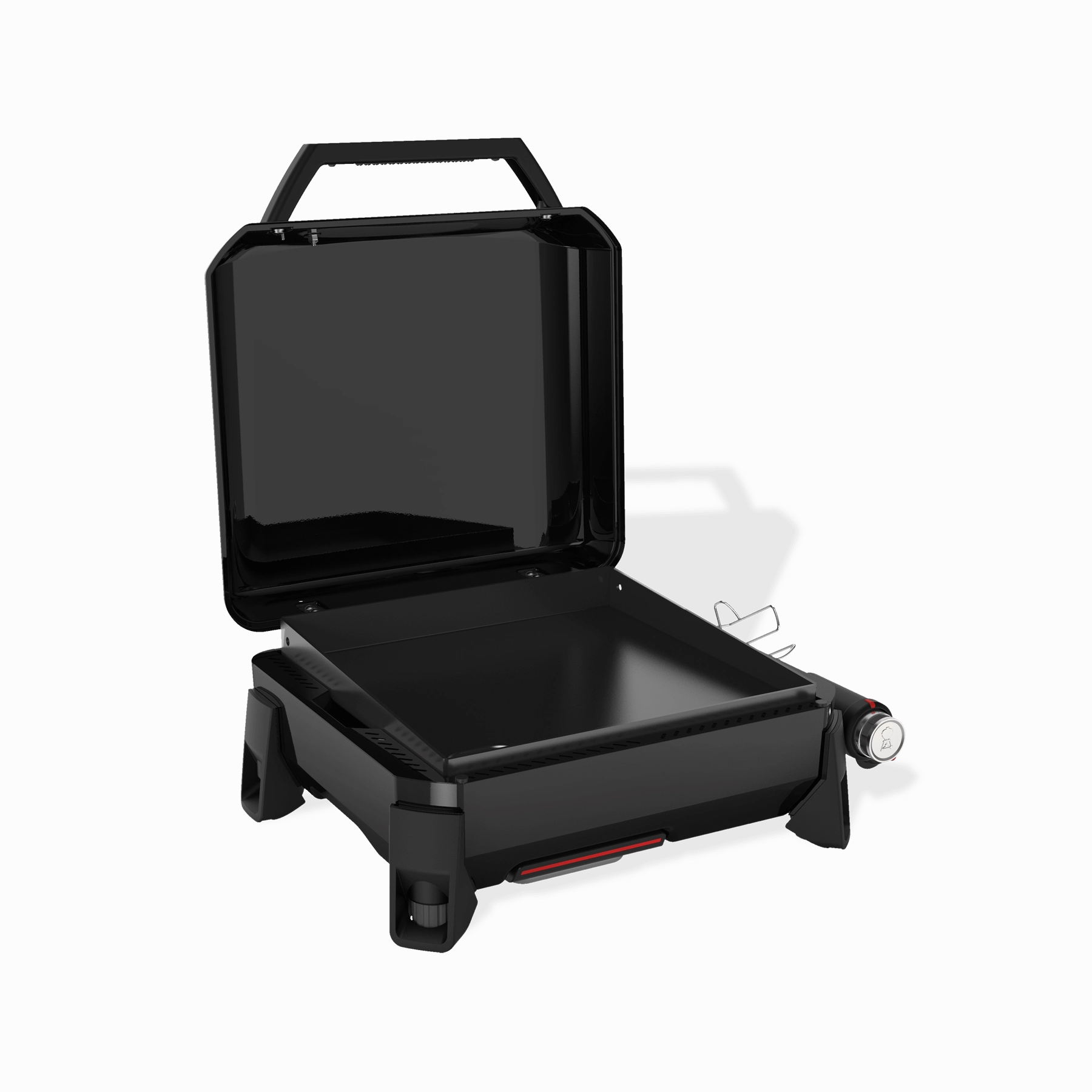 Weber 1500012 Weber Traveler 17" Portable Griddle - Black