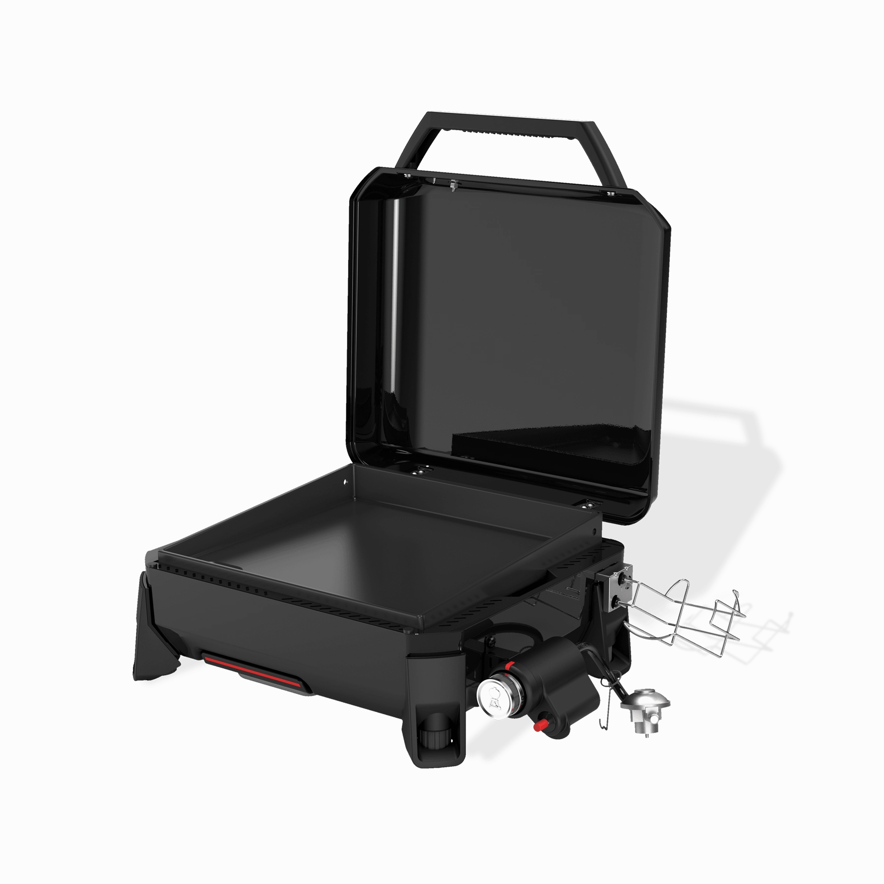 Weber 1500012 Weber Traveler 17" Portable Griddle - Black
