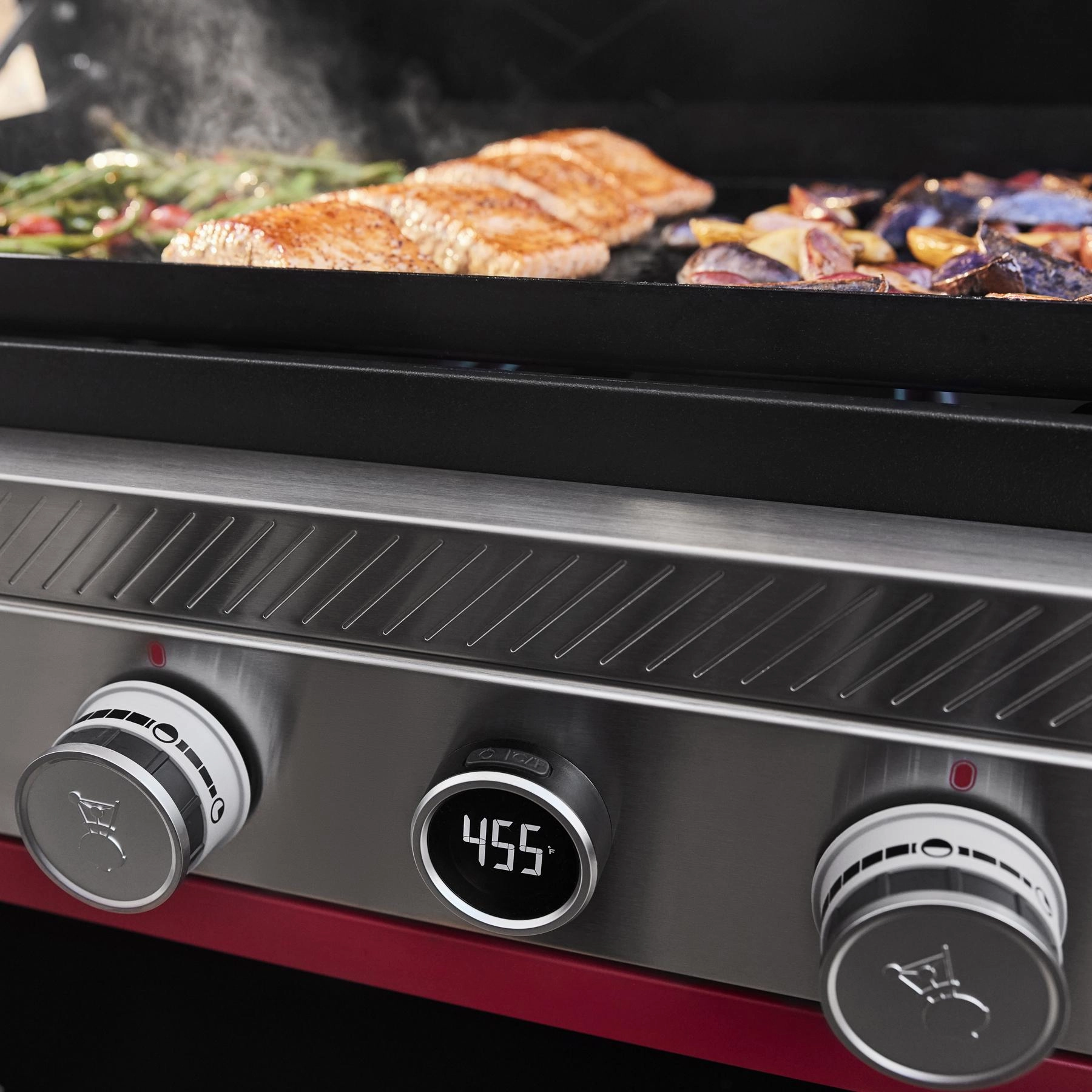 Weber 1500014 Slate&#8482; 30" Rust-Resistant Griddle - Black