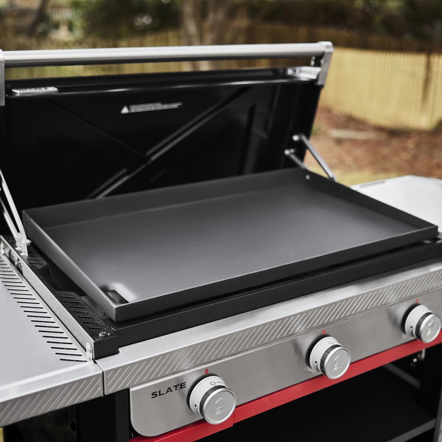 Weber 1500014 Slate&#8482; 30" Rust-Resistant Griddle - Black