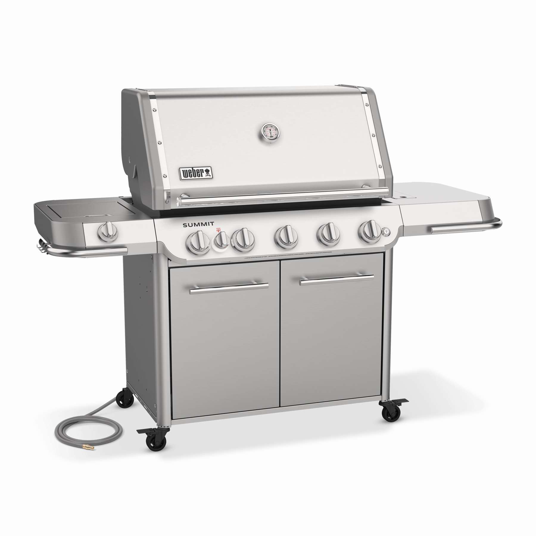 Weber 1500041 Summit Fs38 S Gas Grill (Natural Gas) - Stainless Steel