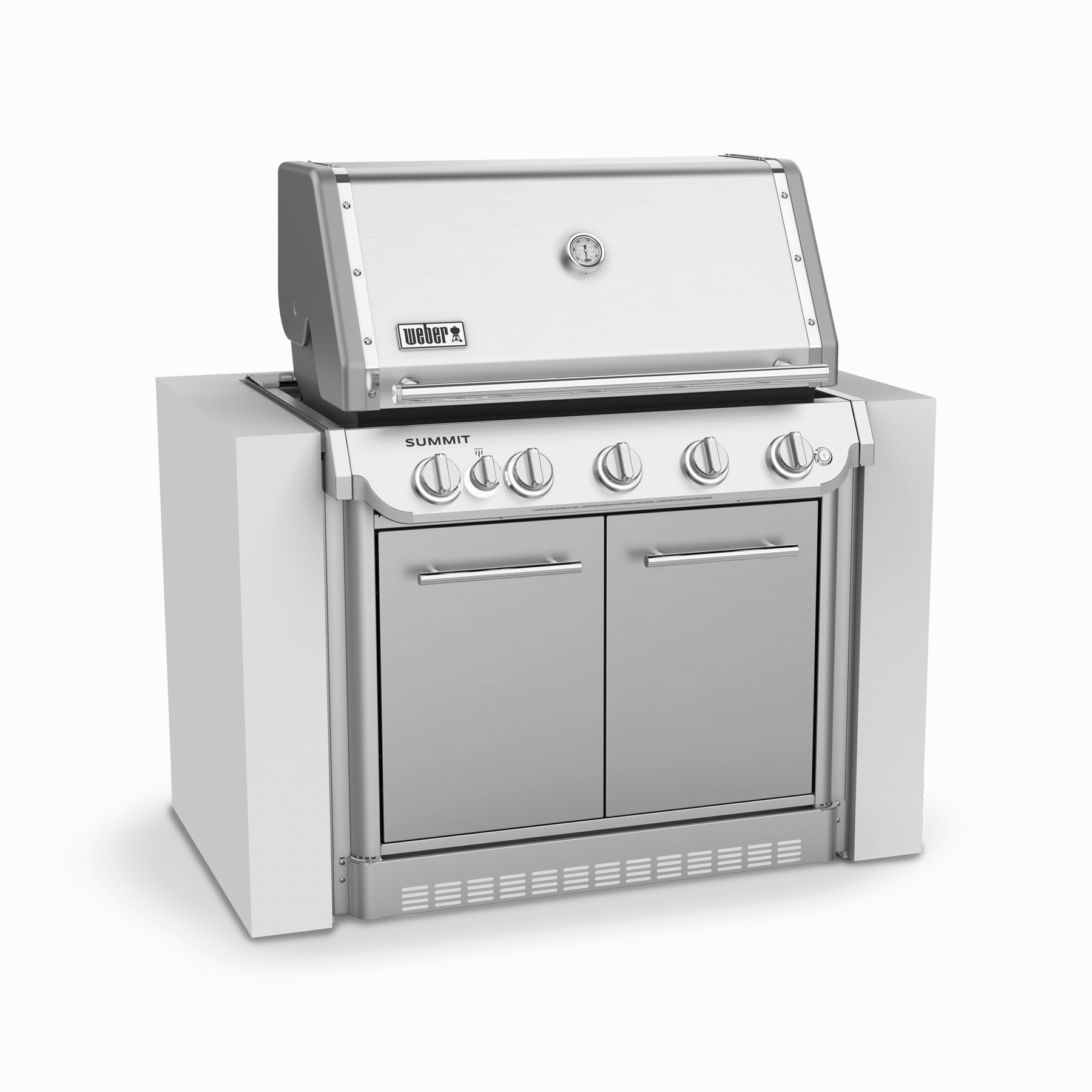 Weber 1500042 Summit Sb38 S Built-In Gas Grill (Liquid Propane) - Stainless Steel