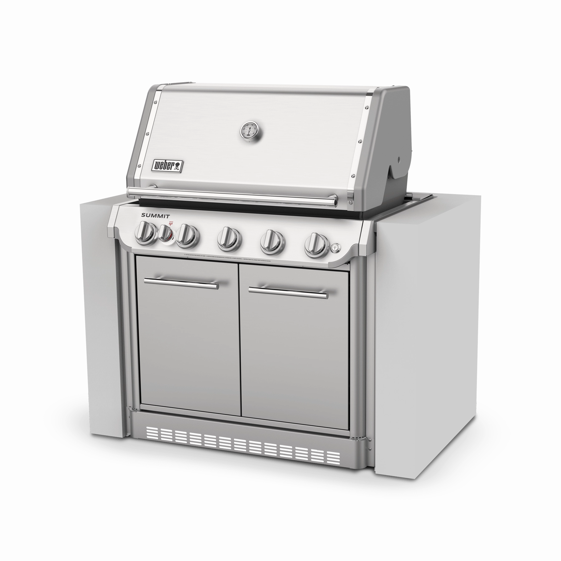 Weber 1500043 Summit Sb38 S Built-In Gas Grill (Natural Gas) - Stainless Steel