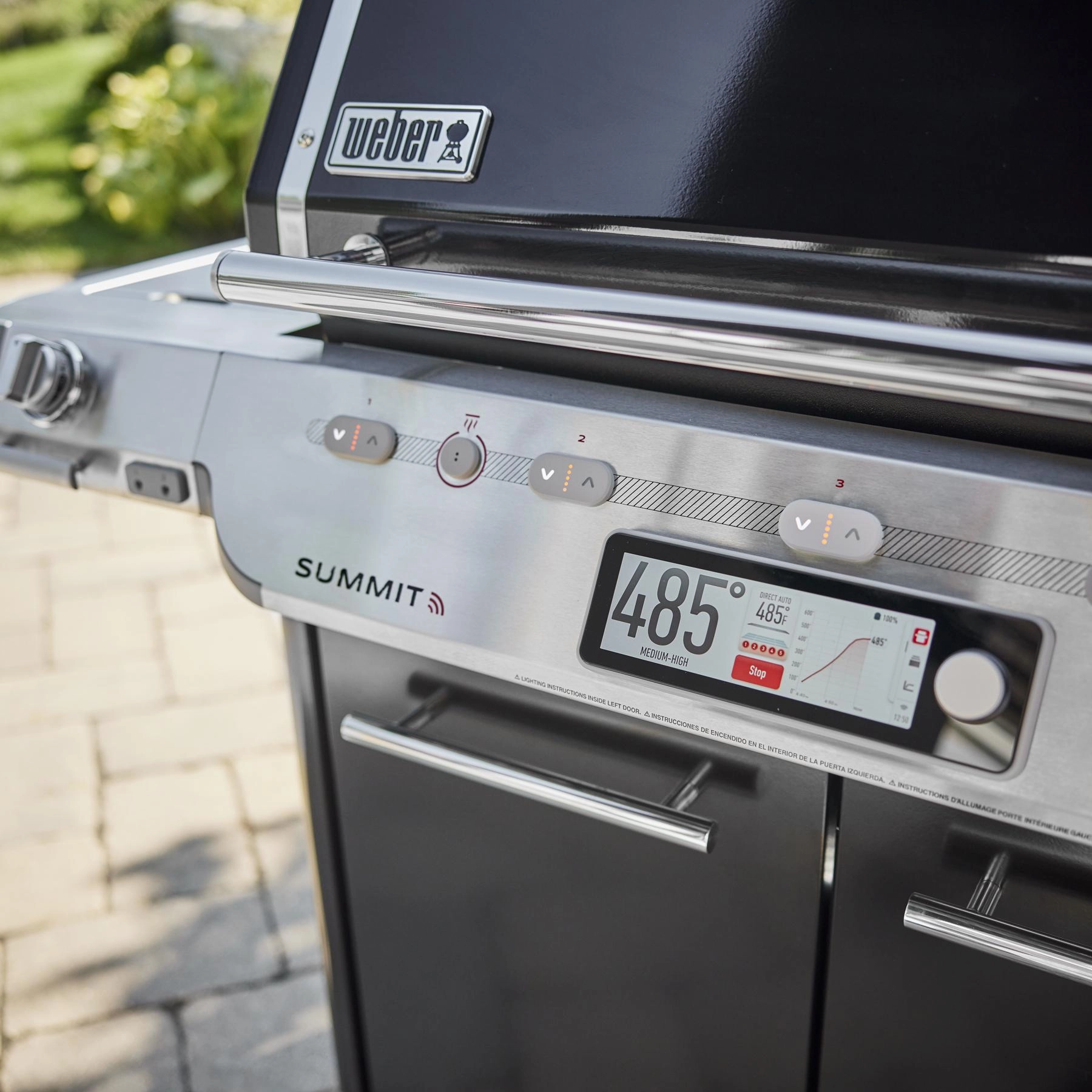 Weber 1500051 Summit Smart Fs38X E Gas Grill (Liquid Propane) - Black