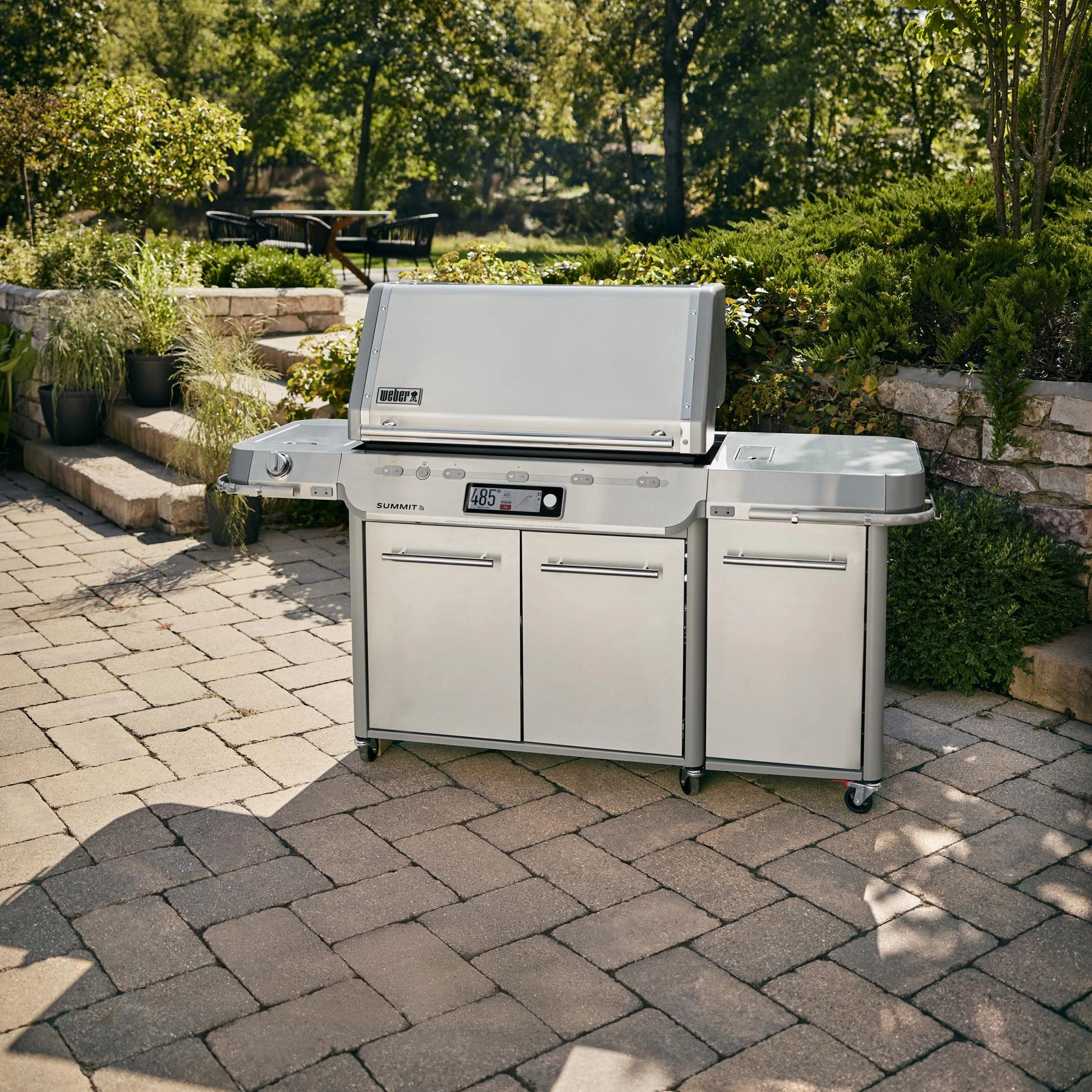 Weber 1500053 Summit Smart Fs38X S Gas Grill (Natural Gas) - Stainless Steel