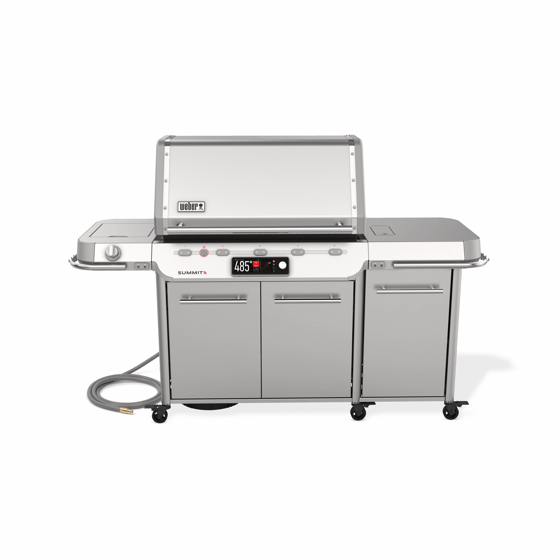 Weber 1500053 Summit Smart Fs38X S Gas Grill (Natural Gas) - Stainless Steel Natural Gas Barbeque Grills,natural gas outdoor grill