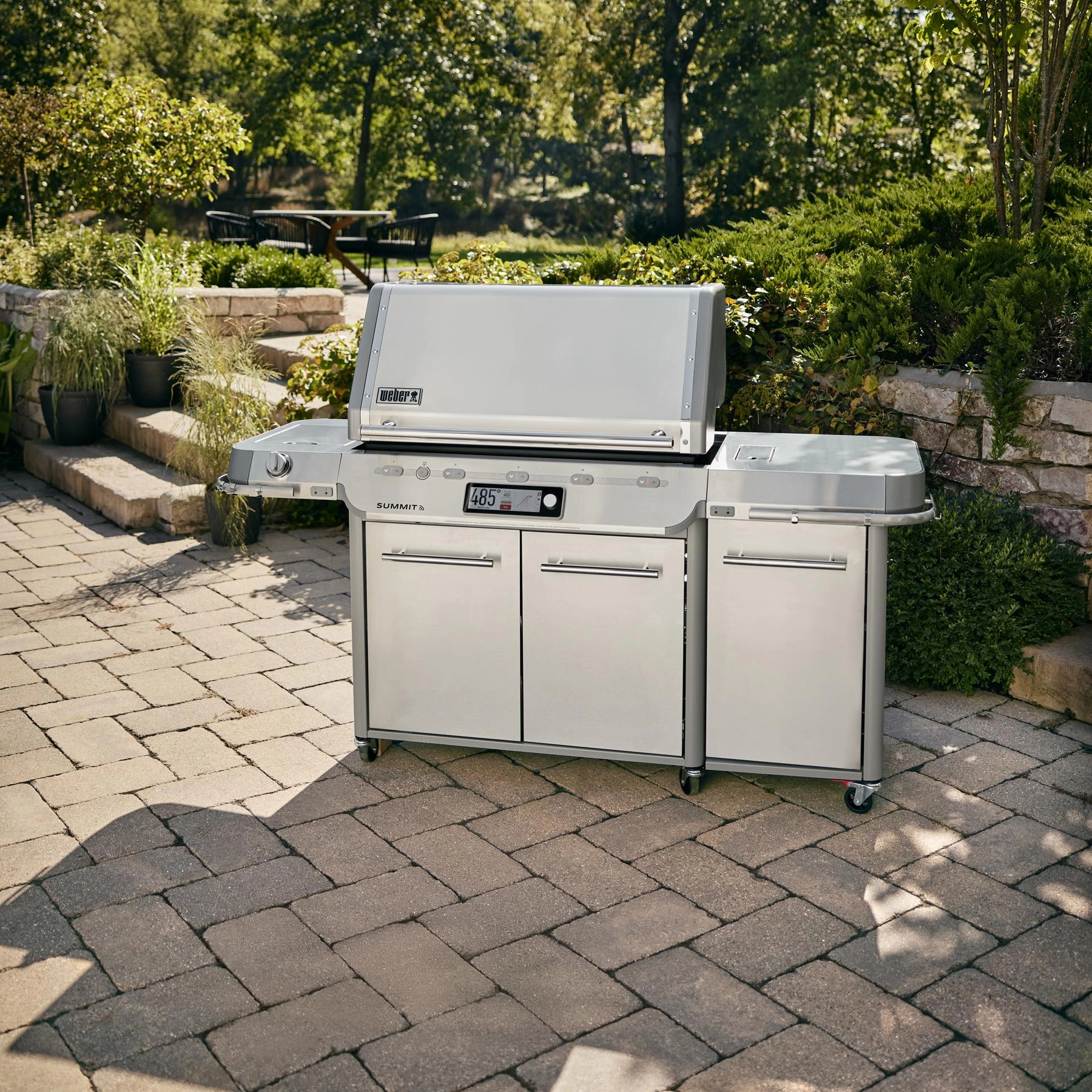 Weber 1500053 Summit Smart Fs38X S Gas Grill (Natural Gas) - Stainless Steel