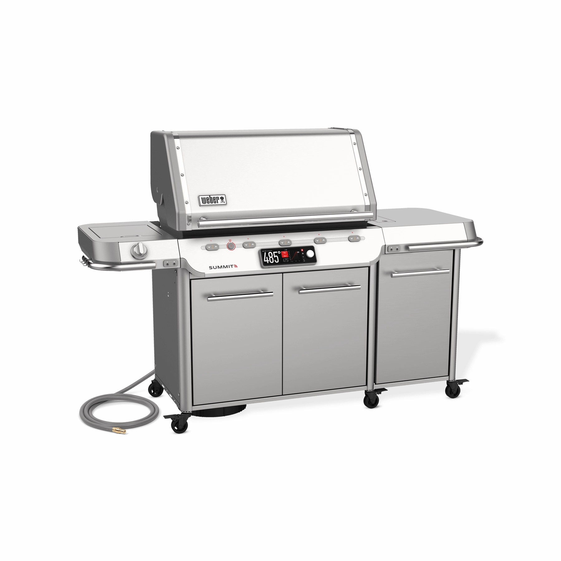 Weber 1500053 Summit Smart Fs38X S Gas Grill (Natural Gas) - Stainless Steel