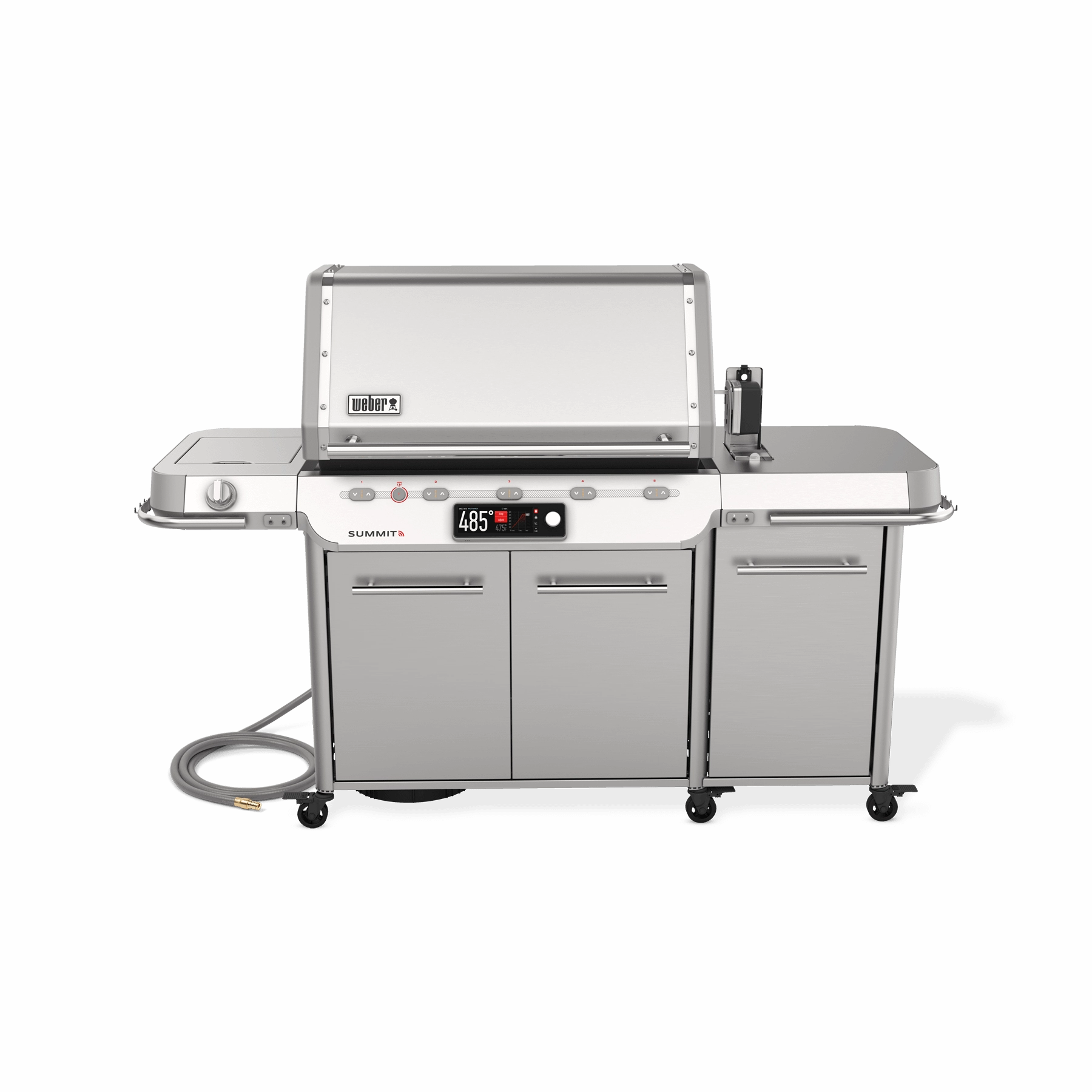 Weber 1500053 Summit Smart Fs38X S Gas Grill (Natural Gas) - Stainless Steel