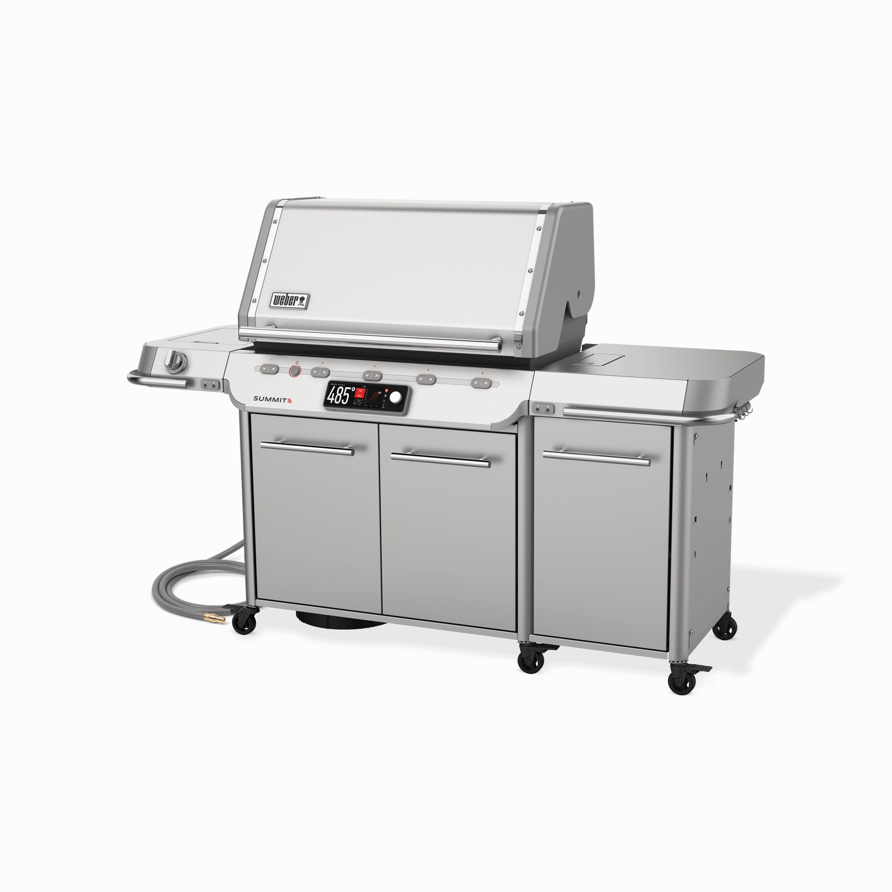 Weber 1500053 Summit Smart Fs38X S Gas Grill (Natural Gas) - Stainless Steel