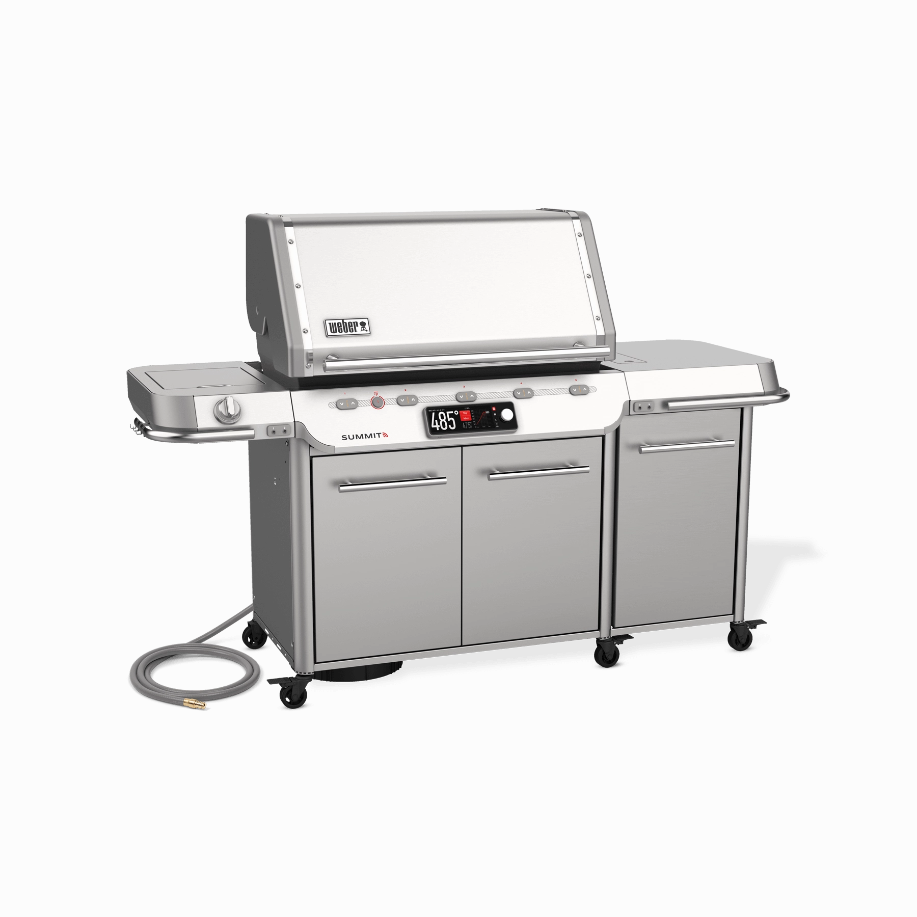 Weber 1500053 Summit Smart Fs38X S Gas Grill (Natural Gas) - Stainless Steel