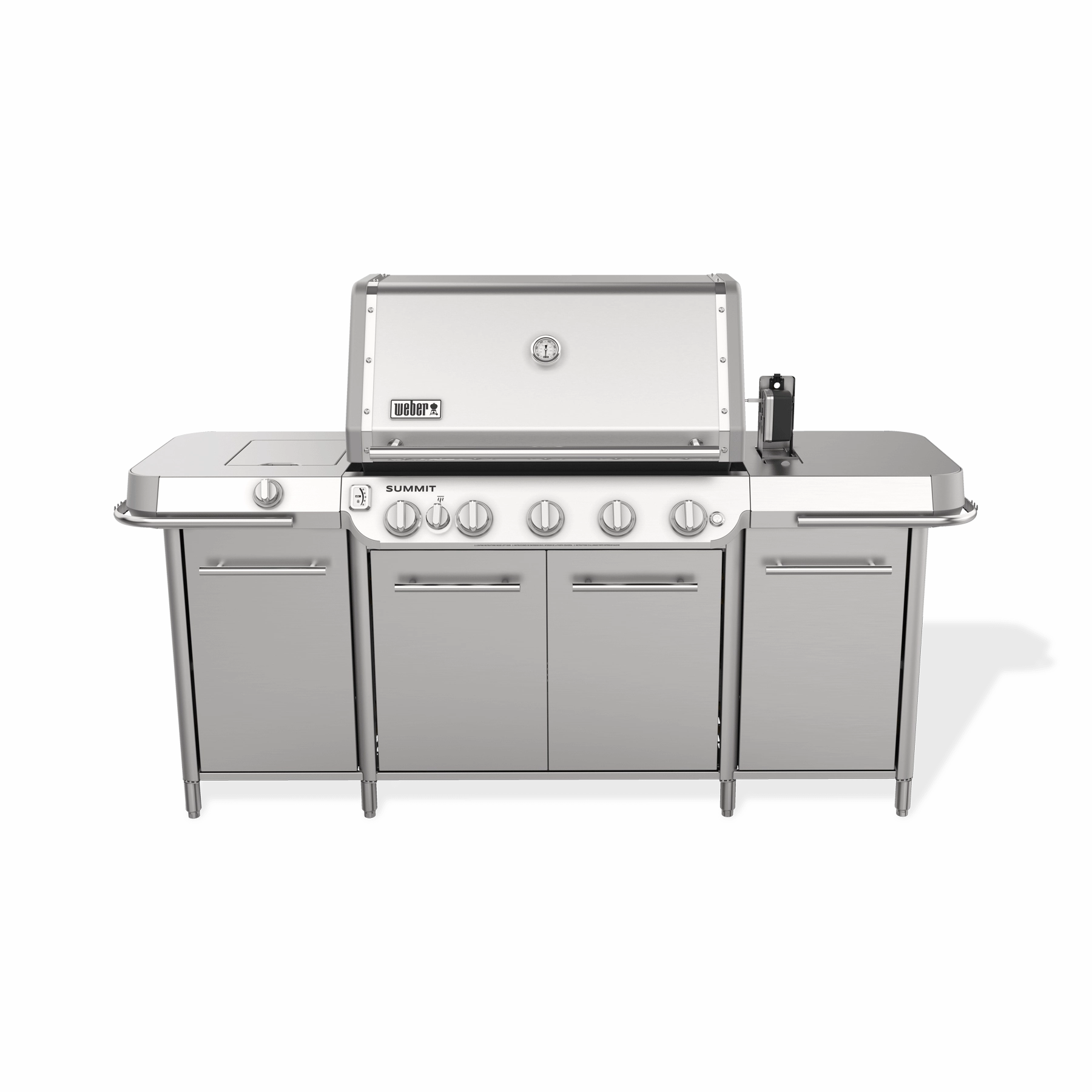 Weber 1500091 Summit Gc38 S Grill Center (Liquid Propane) - Stainless Steel