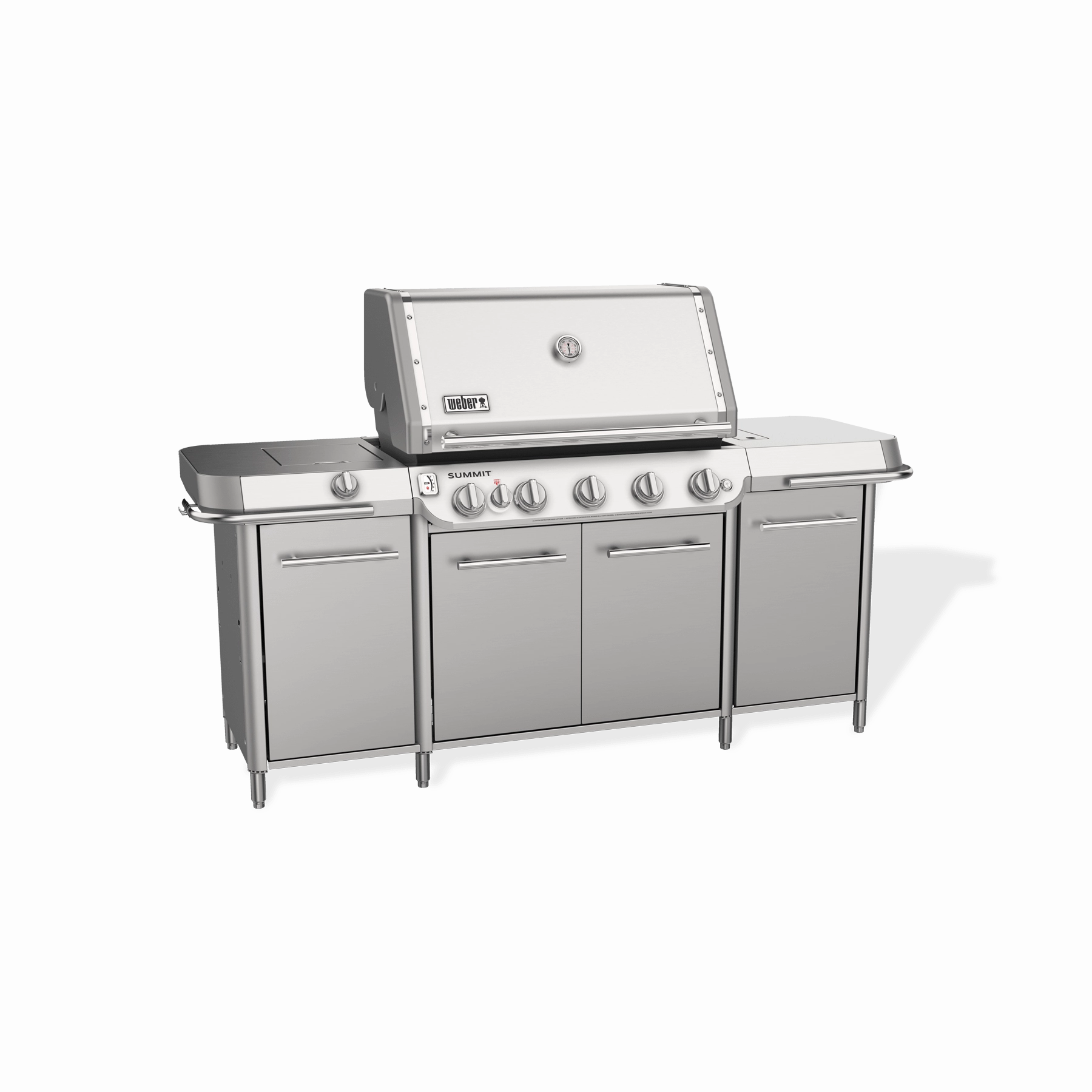 Weber 1500091 Summit Gc38 S Grill Center (Liquid Propane) - Stainless Steel