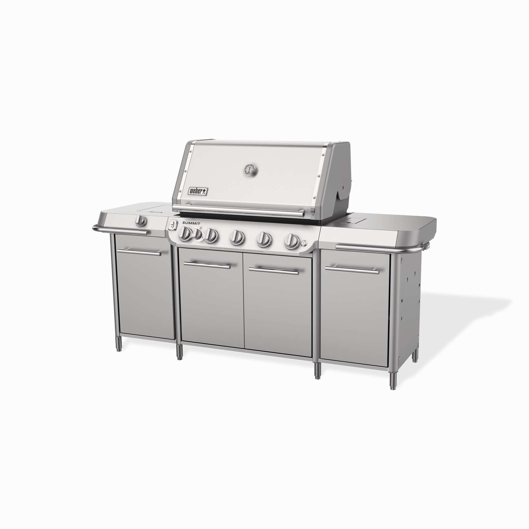 Weber 1500091 Summit Gc38 S Grill Center (Liquid Propane) - Stainless Steel