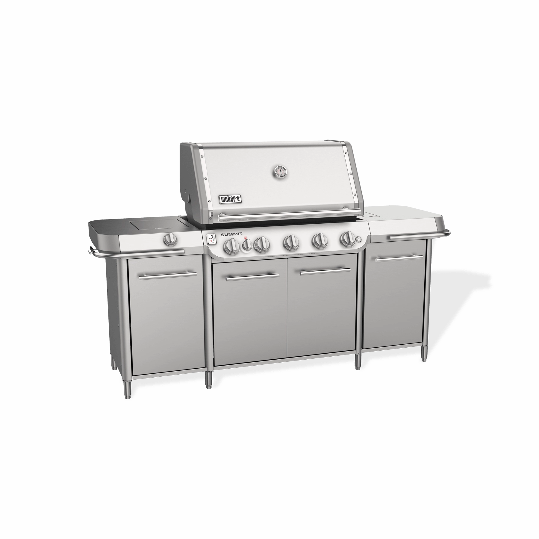 Weber 1500091 Summit Gc38 S Grill Center (Liquid Propane) - Stainless Steel