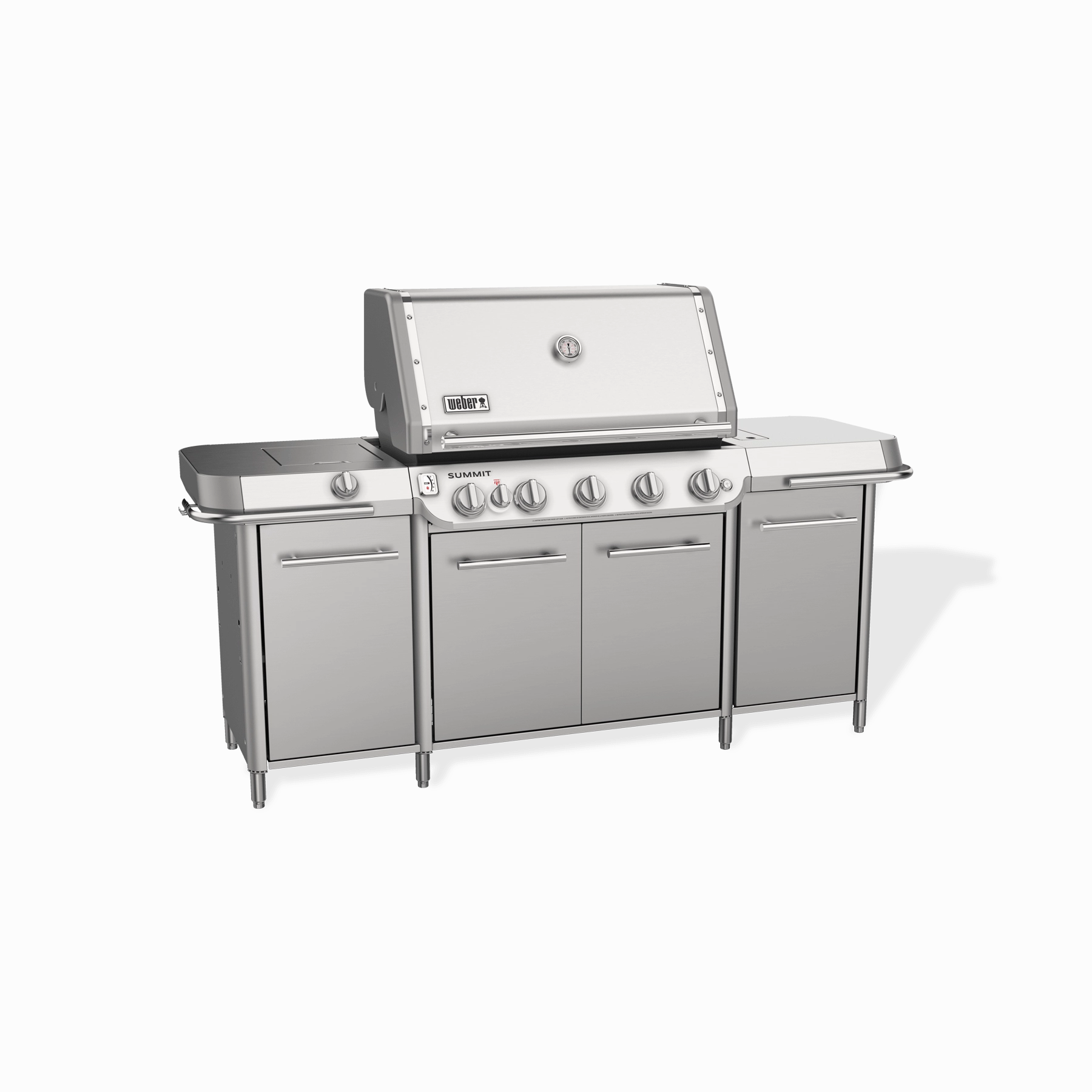 Weber 1500092 Summit Gc38 S Grill Center (Natural Gas) - Stainless Steel