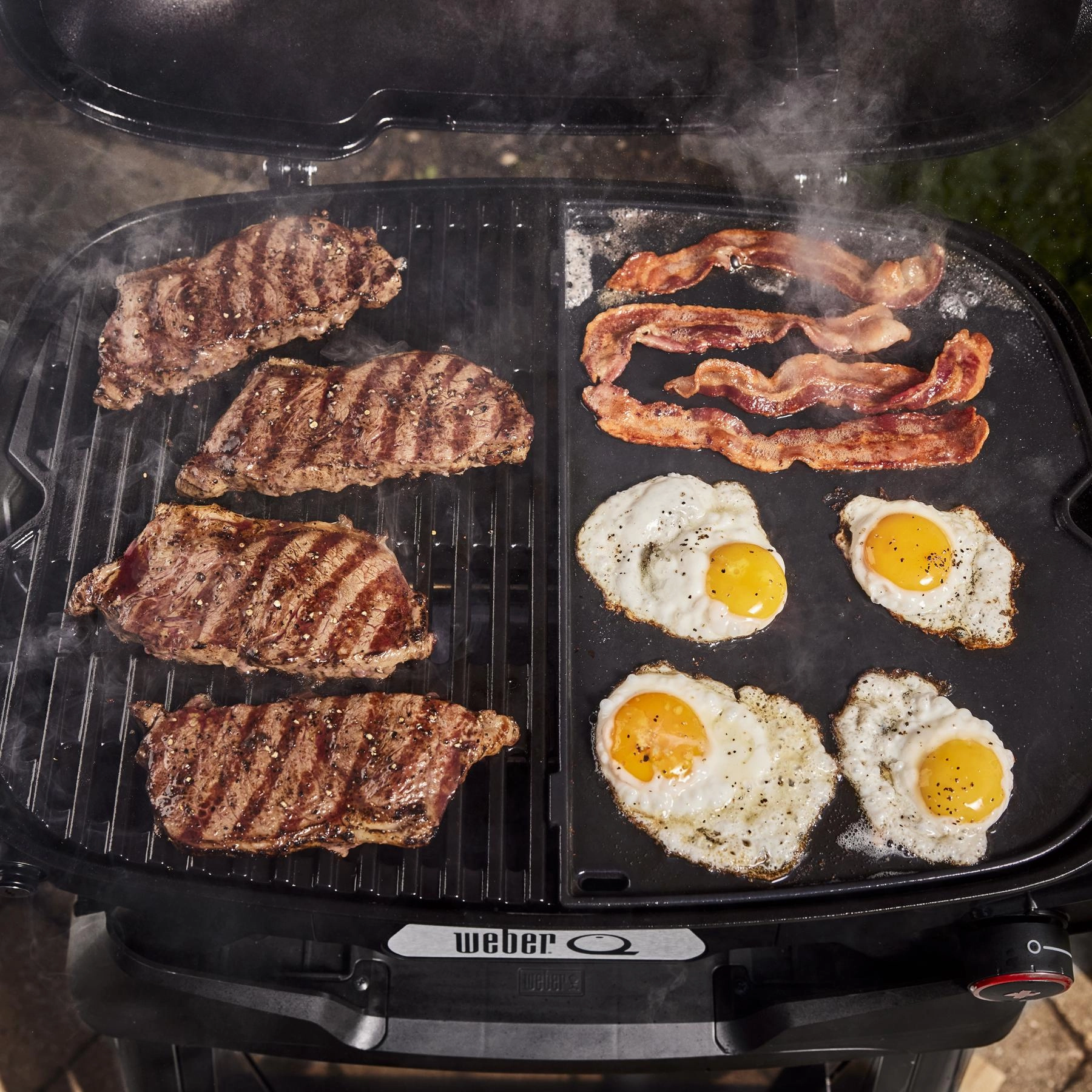 Weber 1500377 Q 2800N  Gas Grill (Liquid Propane) - Flame Red