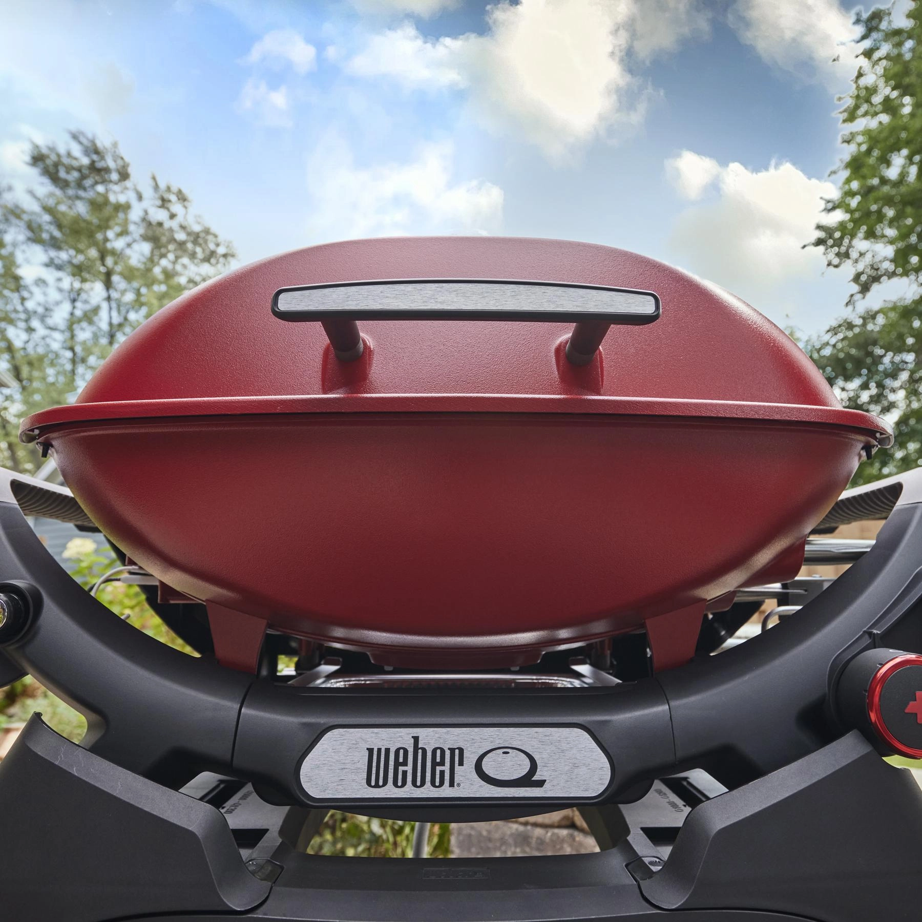Weber 1500377 Q 2800N  Gas Grill (Liquid Propane) - Flame Red