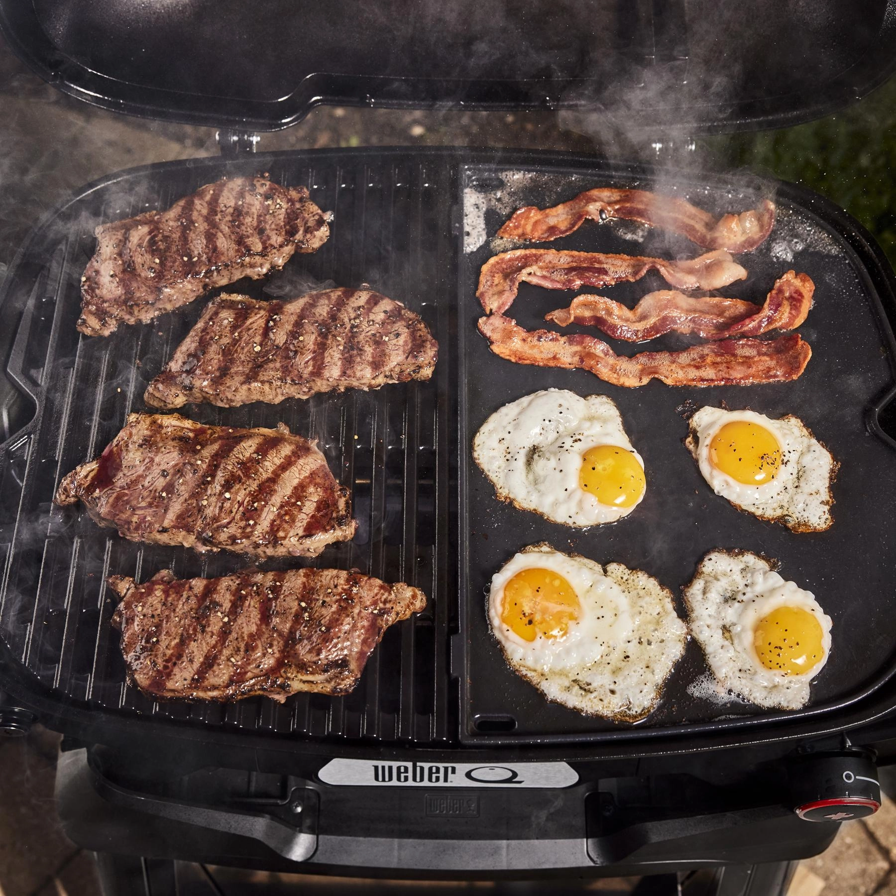 Weber 1500378 Q 2800N  Gas Grill (Liquid Propane) - Charcoal Grey