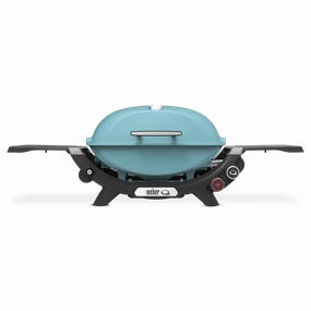 Weber 1500379 Q 2800N  Gas Grill (Liquid Propane) - Sky Blue Liquid Propane Barbeque Grills,propane gas grill
