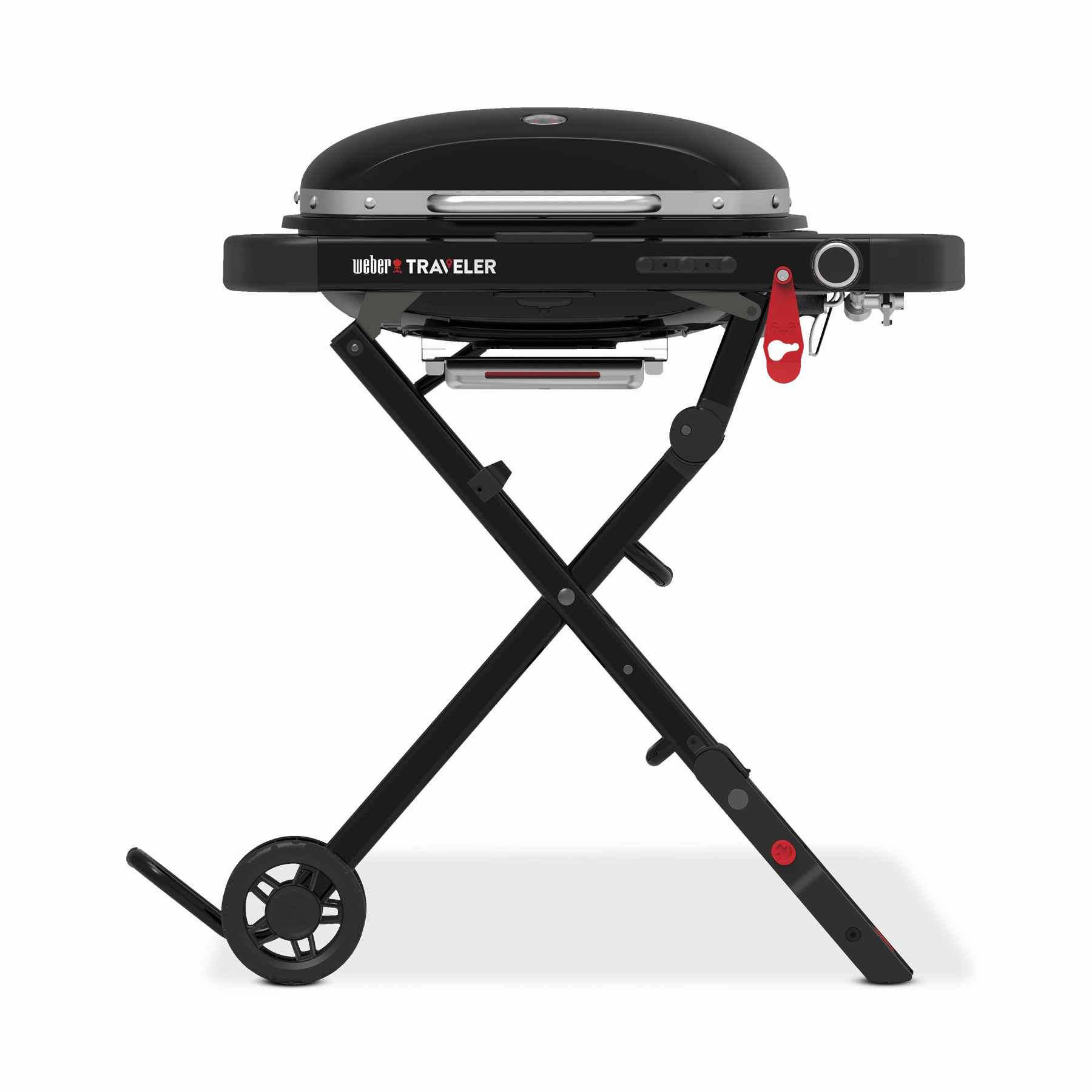 Weber 1500460 Weber Traveler Compact Portable Gas Grill - Black Barbeque Grills,outdoor bbq grill