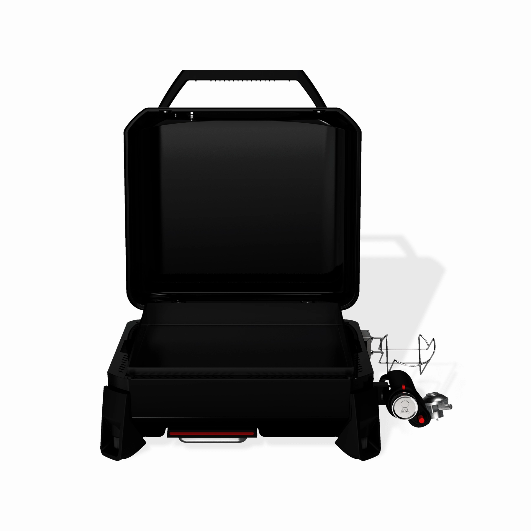Weber 1500531 Slate 17 Rust-Resistant Tabletop Griddle - Black