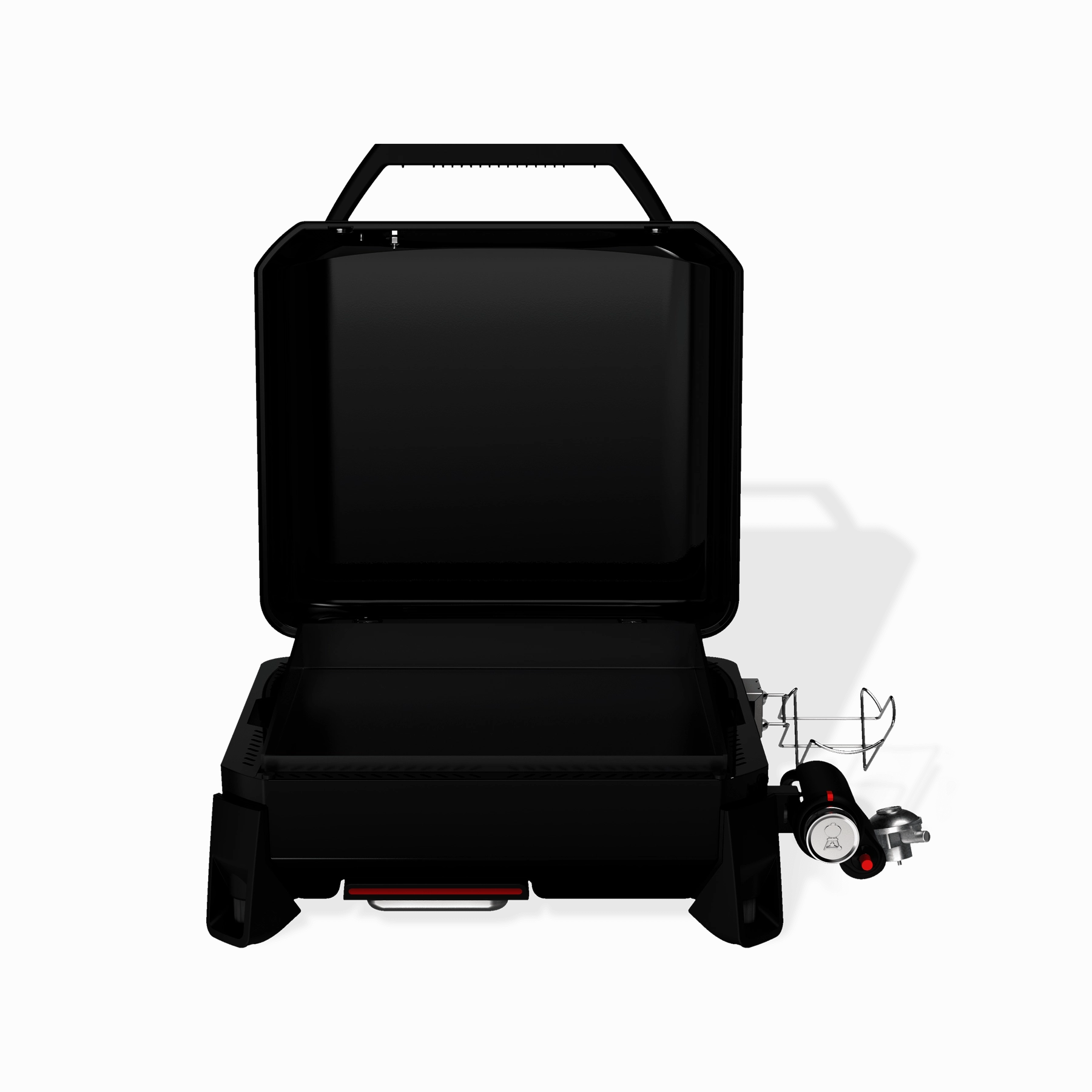 Weber 1500531 Slate 17 Rust-Resistant Tabletop Griddle - Black