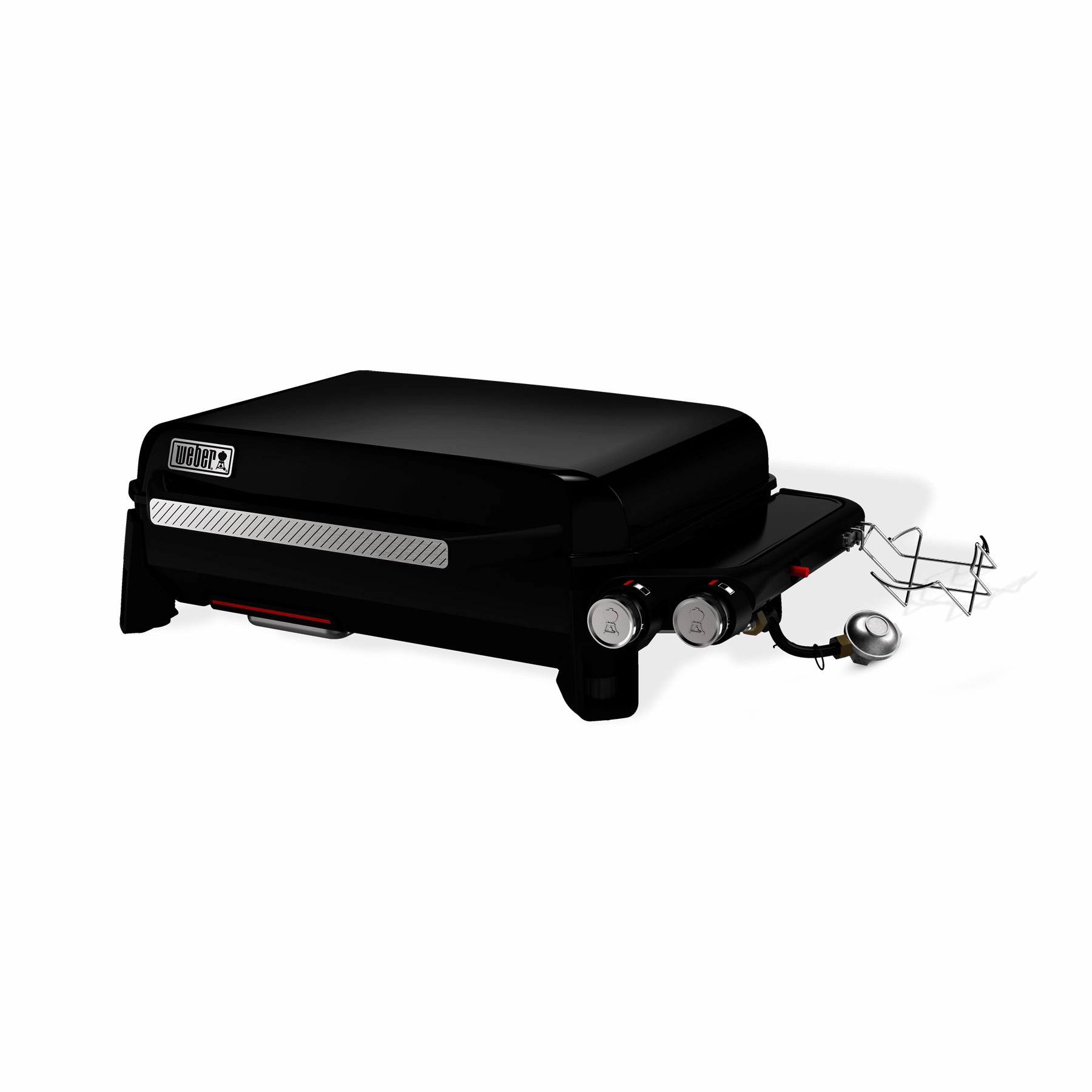 Weber 1500532 Slate 22 Rust-Resistant Tabletop Griddle - Black