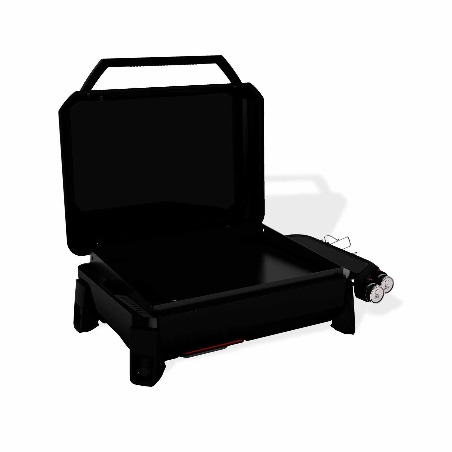 Weber 1500532 Slate 22 Rust-Resistant Tabletop Griddle - Black