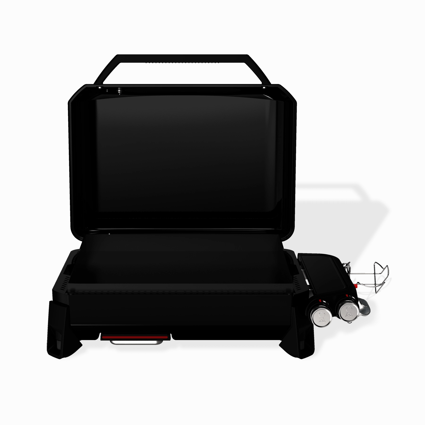 Weber 1500532 Slate 22 Rust-Resistant Tabletop Griddle - Black