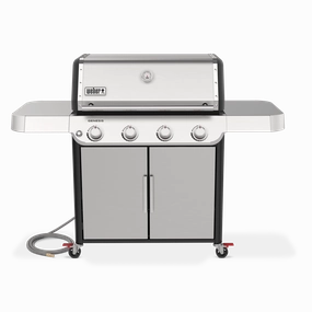 Weber 1500580 Genesis S-415 Gas Grill (Natural Gas) - Stainless Steel Natural Gas Barbeque Grills,natural gas outdoor grill