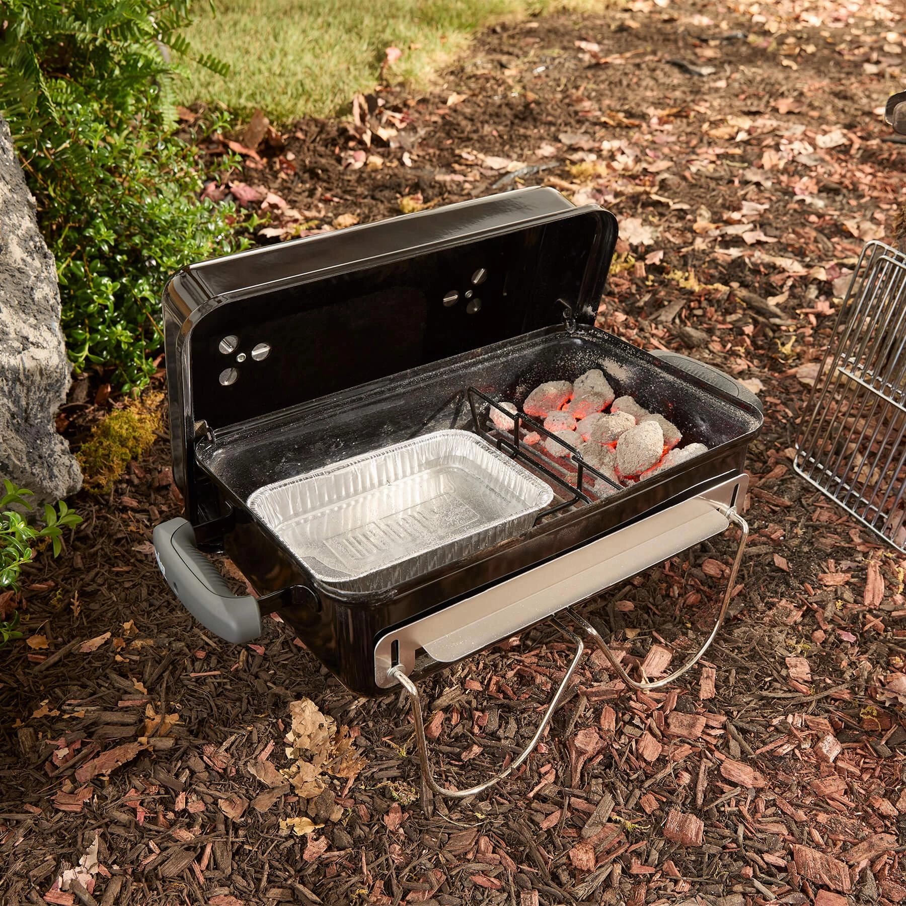 Weber 1500763 Go-Anywhere Charcoal Grill - Black