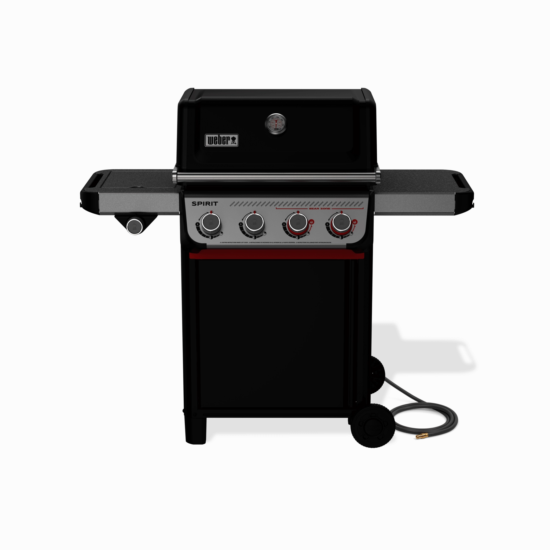 Weber 1500783 Spirit E-435 Gas Grill (Natural Gas) - Black Natural Gas Barbeque Grills,natural gas outdoor grill