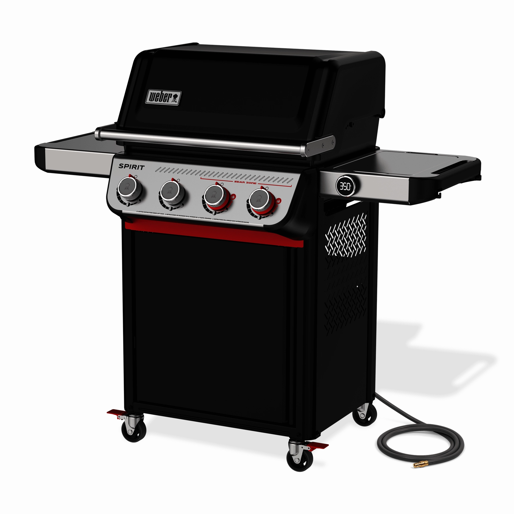 Weber 1500785 Spirit Ep-425 Gas Grill (Natural Gas) - Black