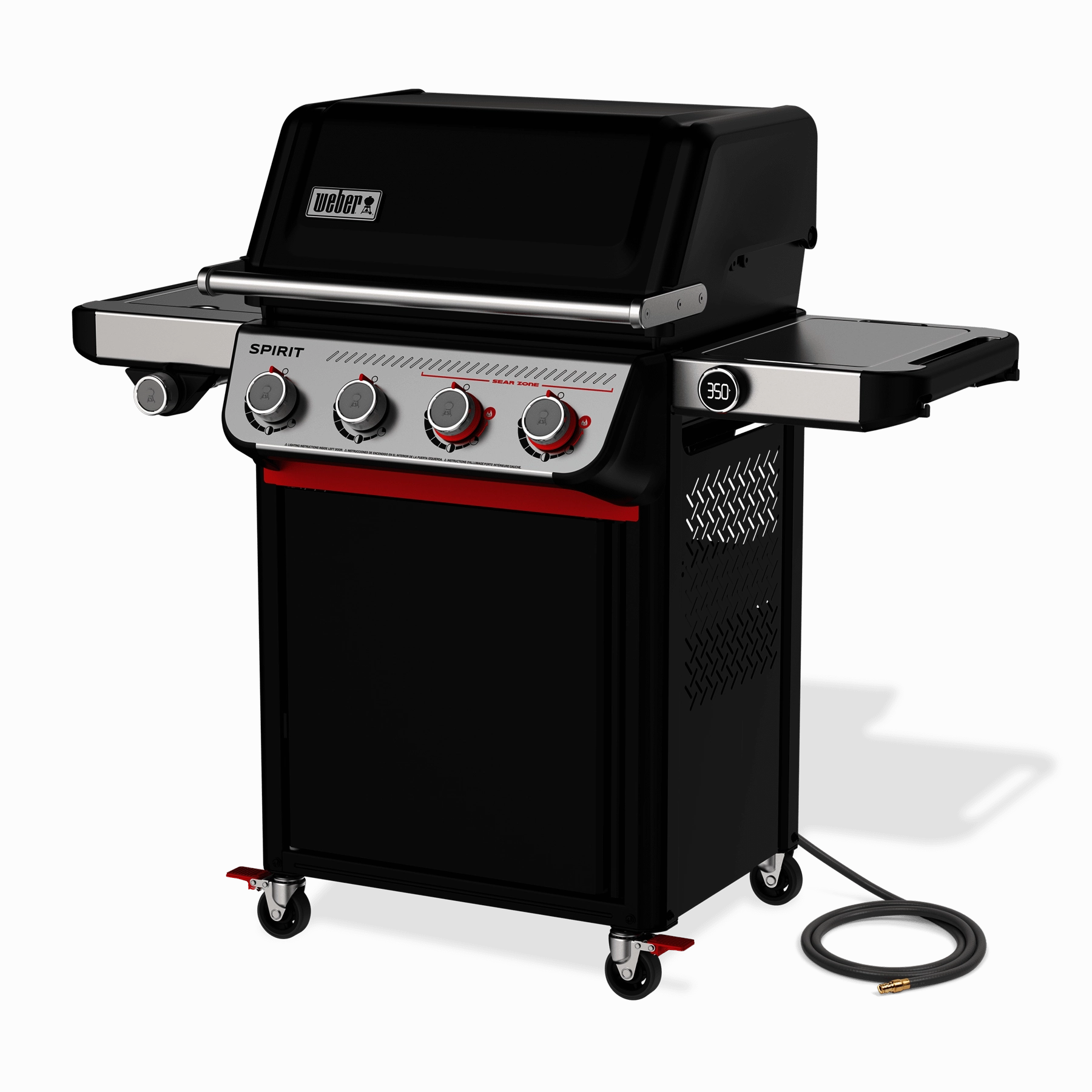Weber 1500787 Spirit Ep-435 Gas Grill (Natural Gas) - Black
