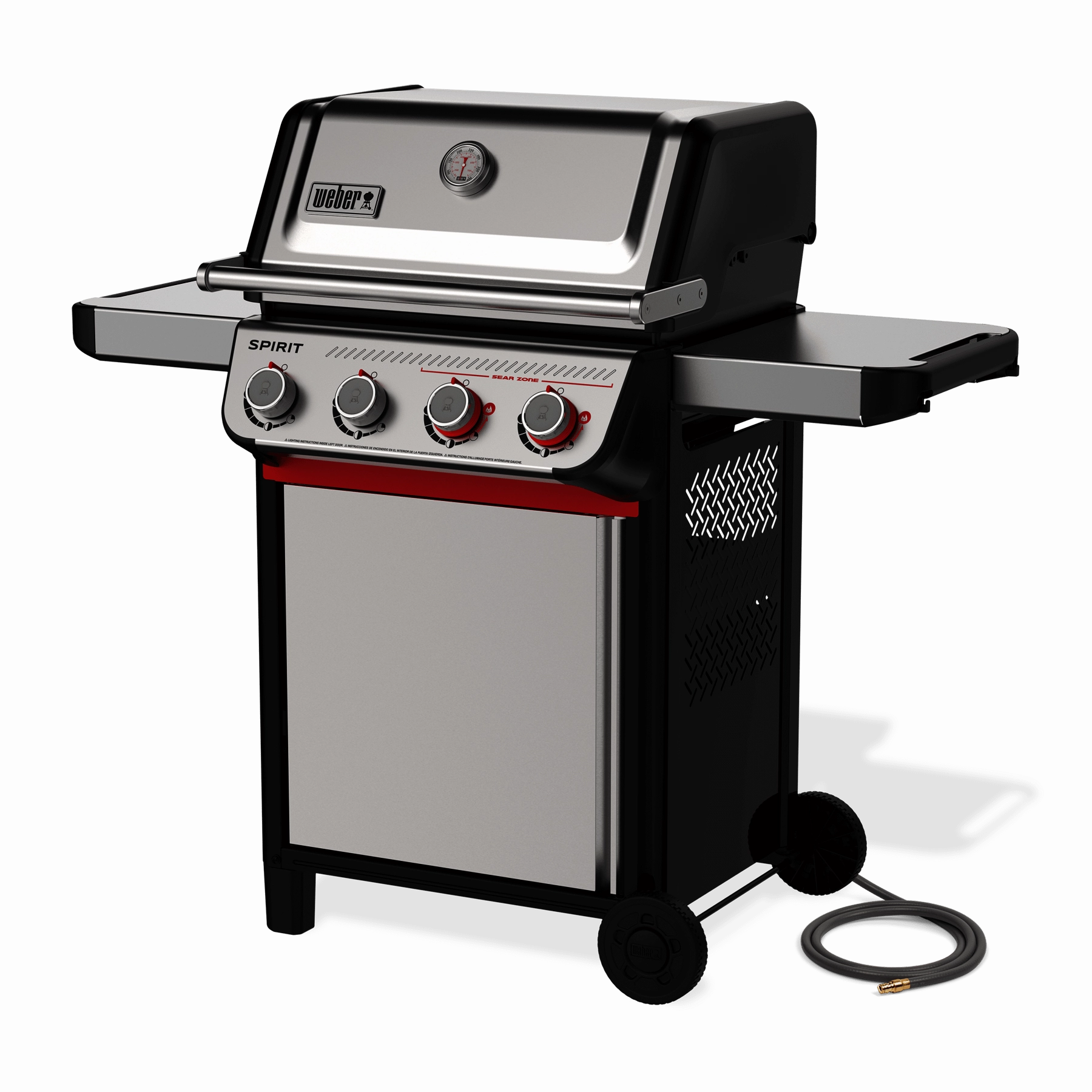 Weber 1500791 Spirit S-425 Gas Grill (Natural Gas) - Stainless Steel
